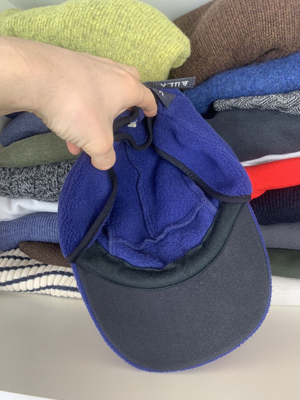 オーダー BULA USA製 帽子 フリース ビンテージ 90年代 90s ブーラ