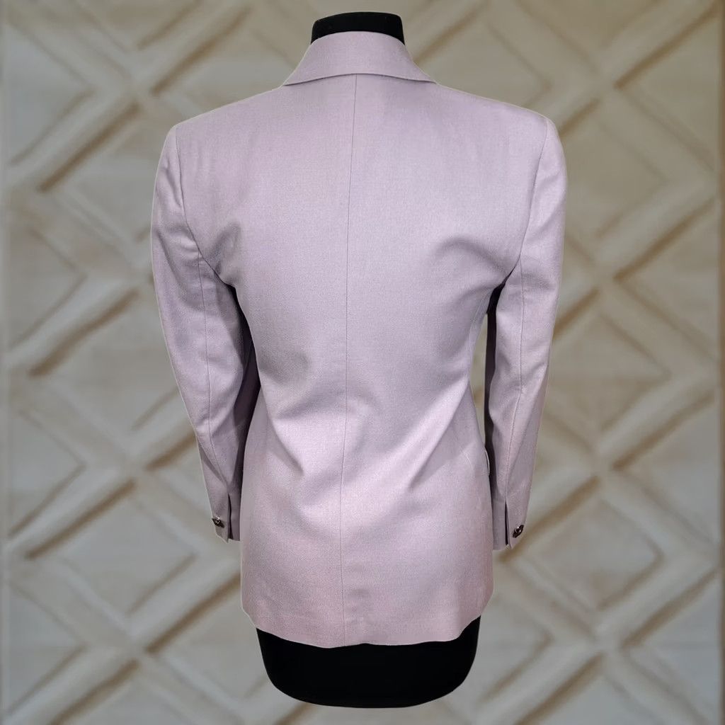 Talbots EUC Talbots Wool Blazer Single Button Lavender Womens Jacket 2 Petite Size XS / US 0-2 / IT 36-38 - 1 Thumbnail