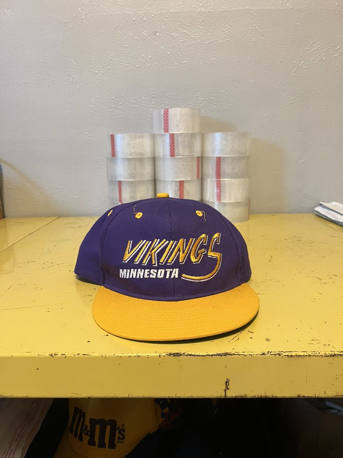 NFL × Vintage Vintage Minnesota Vikings Hat Size ONE SIZE - 1 Thumbnail