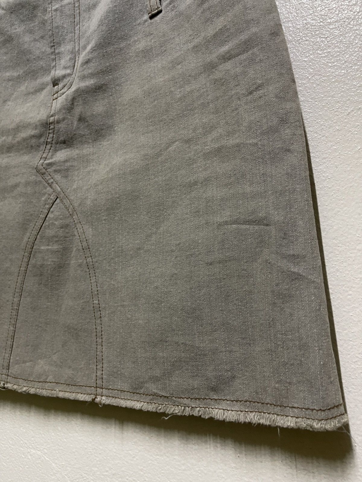 Vintage Ppfm Skirt Denim Sample Size 30" / US 8 / IT 44 - 5 Thumbnail