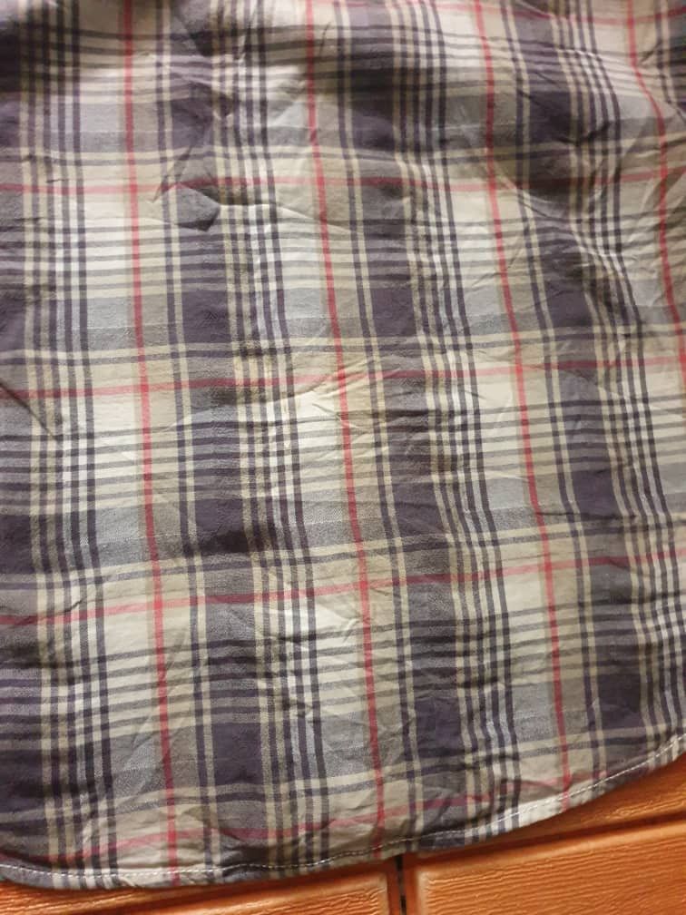 Japanese Brand 💥Oshkosh classic checkered chambray shirt Size US M / EU 48-50 / 2 - 11 Thumbnail