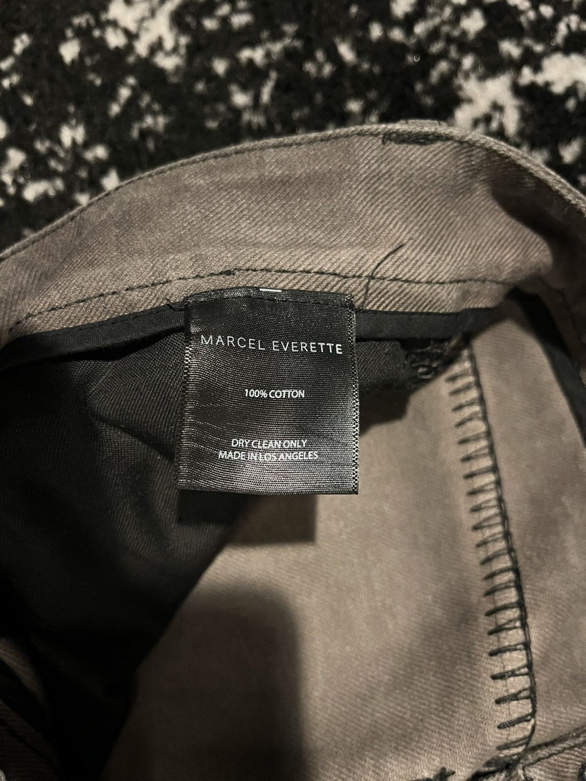 Marcel Everette Overlock Stitch J-Cut Denim Size US 28 / EU 44 - 3 Thumbnail