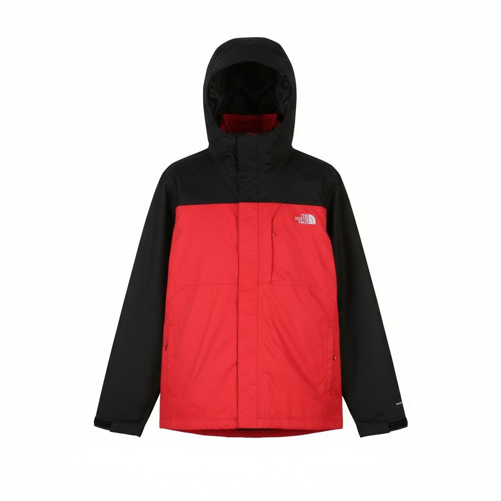 The North Face QUEST TRICLIMATE L Red Hooded Dry Vent Jacket 87267 Size US L / EU 52-54 / 3 - 1 Thumbnail