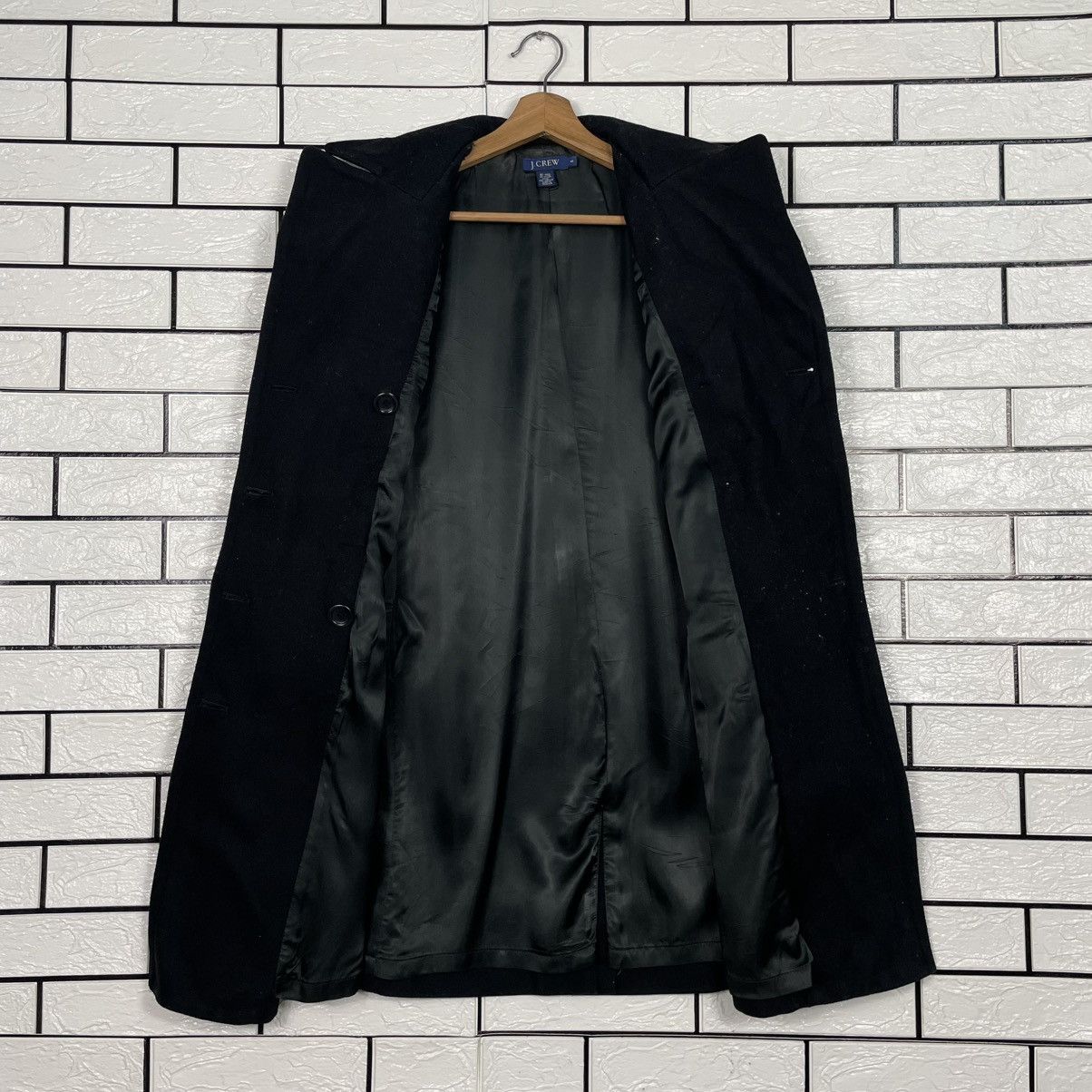 J.Crew J. Crew Double Breasted Wool Coat Size S / US 4 / IT 40 - 10 Thumbnail