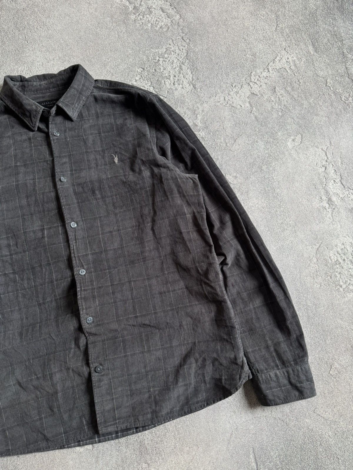 Allsaints Allsaints L size ENO LS shirt button up long sleeve corduroy Size US L / EU 52-54 / 3 - 7 Thumbnail
