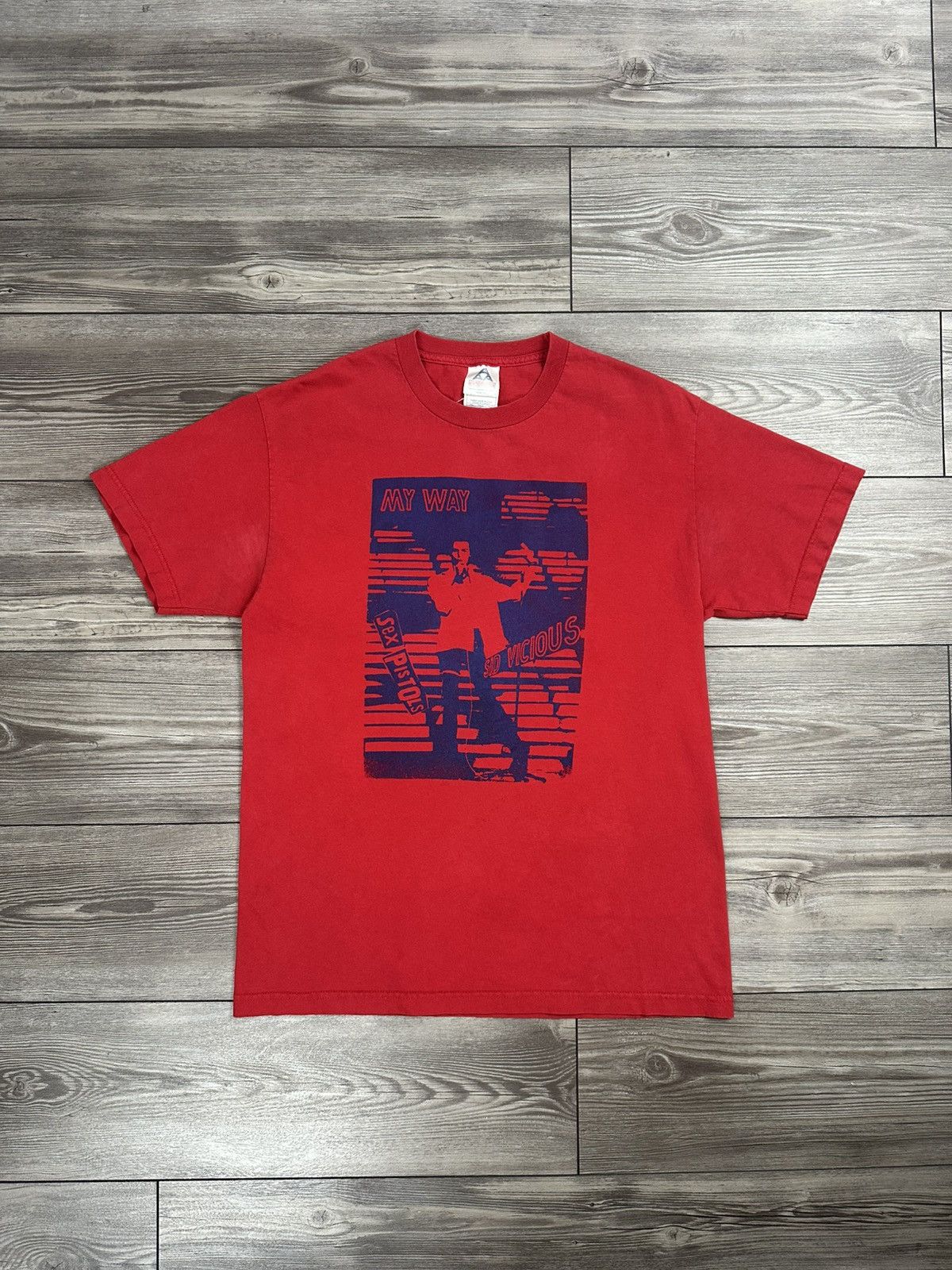 Y2K Sex Pistols Sid Vicious Band T Shirt