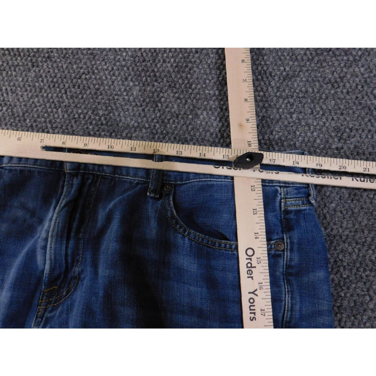 Lucky Brand Lucky Brand Jeans Mens 38x30 Blue 221 Original Straight Denim Classic Fit Pants Size US 30 / EU 46 - 5 Thumbnail