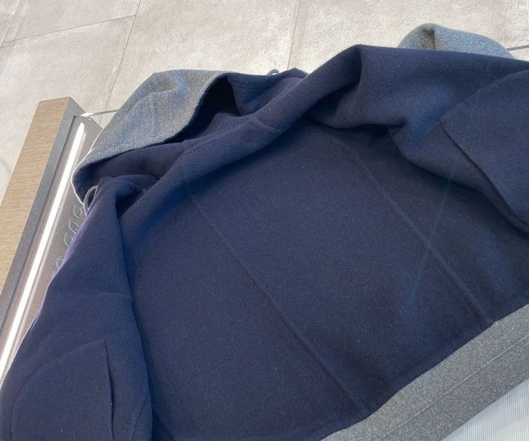Brunello Cucinelli o1w1db10924 Reversible Cardigan Sweatshirt in Open Blue Size US M / EU 48-50 / 2 - 5 Thumbnail