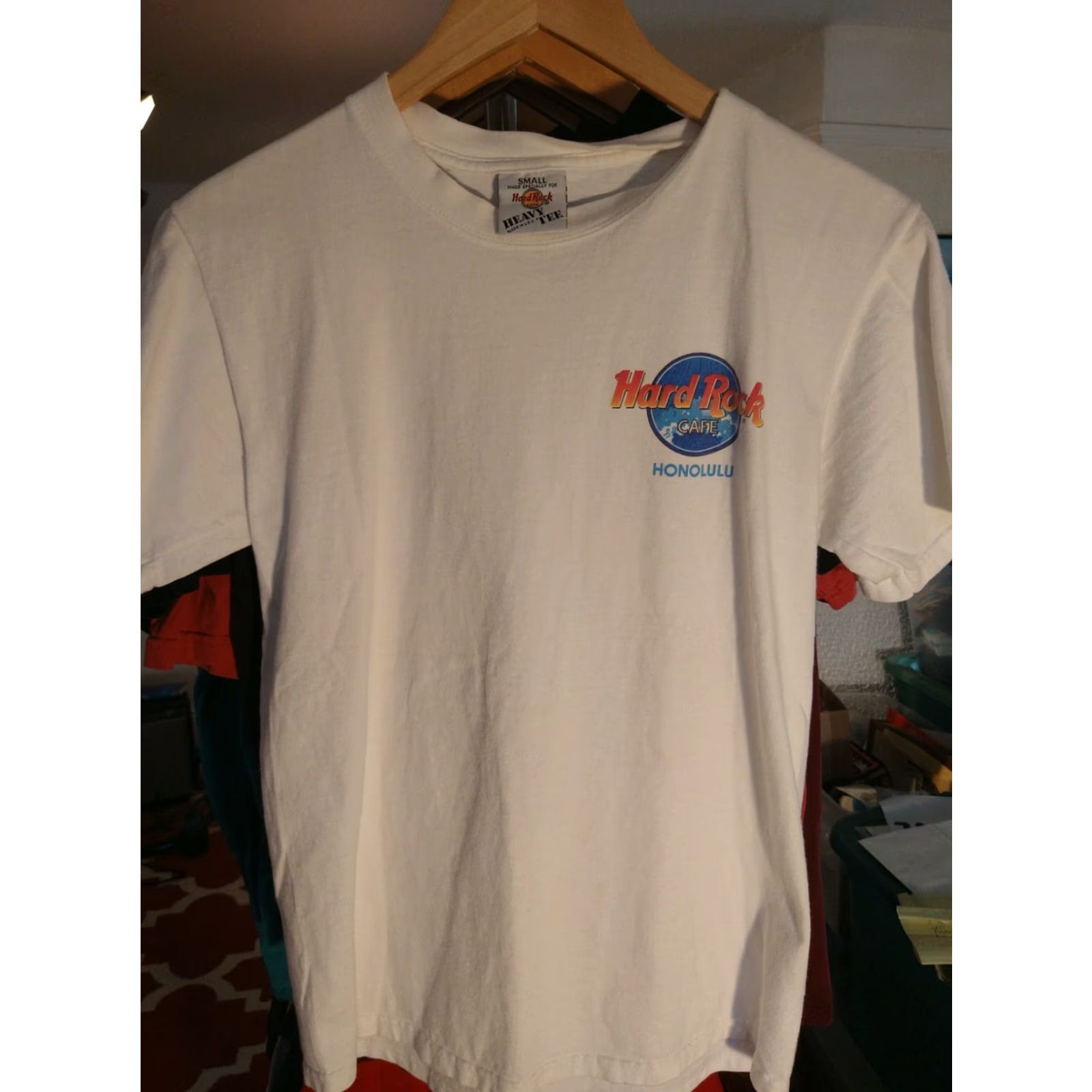 Hard Rock Cafe VINTAGE Hard Rock Cafe T Shirt Honolulu Made In USA Unisex S Graphic Tee Short Sleeve 100% Cotton Grail Mens Womens Size US S / EU 44-46 / 1 - 3 Thumbnail