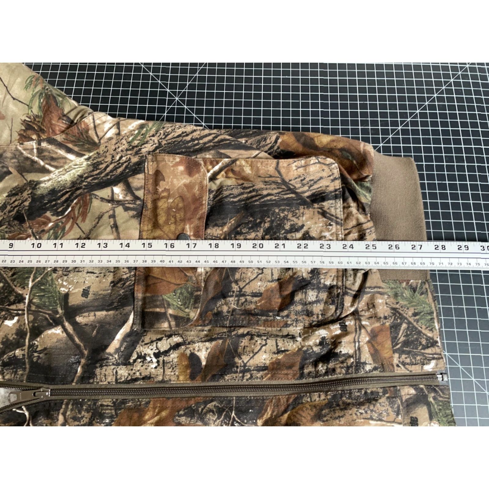 Vintage Cabela's Camo Zip Up Jacket Men's XL Green Camouflage Lightweight Cotton Blend Size US XL / EU 56 / 4 - 6 Thumbnail