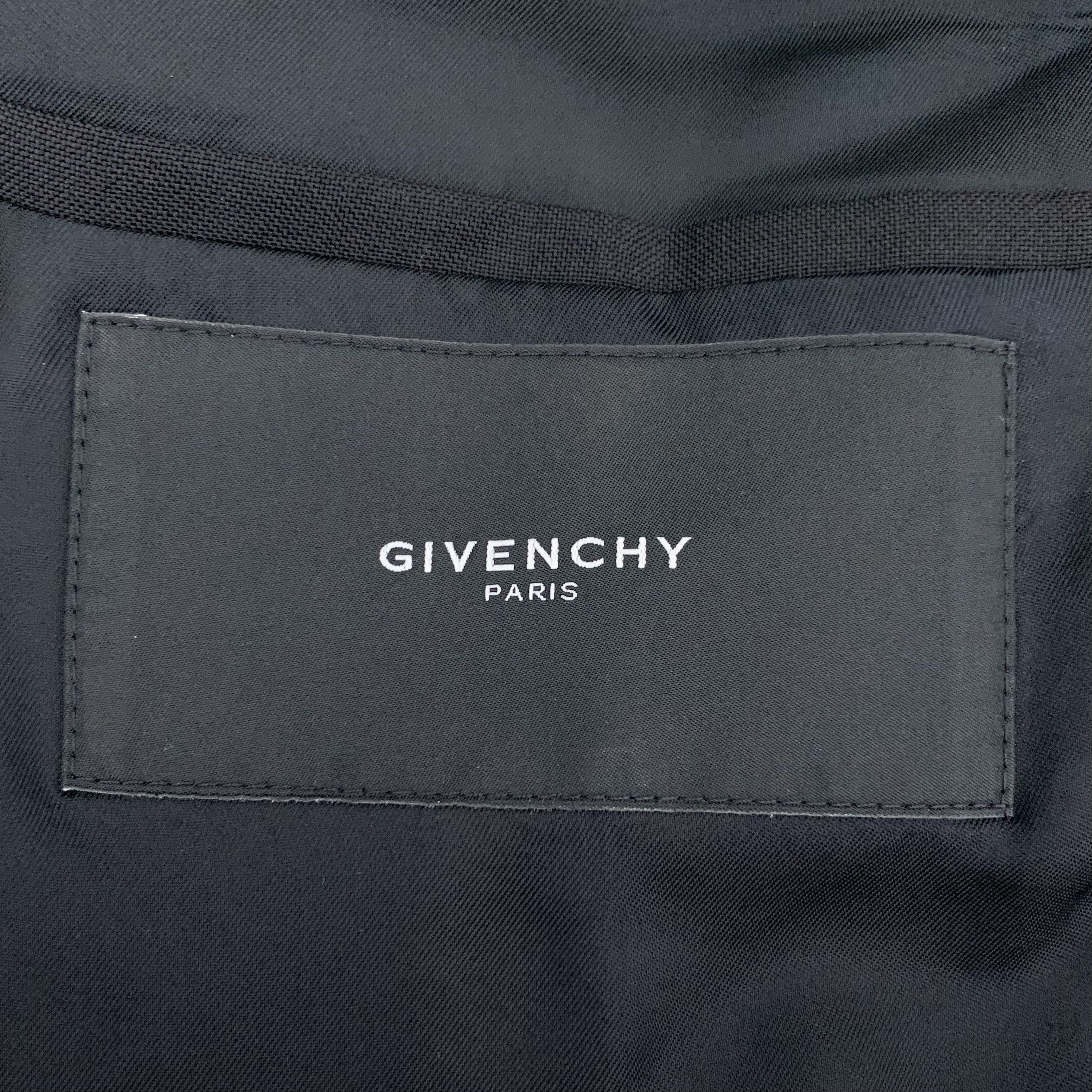 Givenchy Givenchy Wool Blazer Black (Size S) Size S / US 4 / IT 40 - 2 Thumbnail