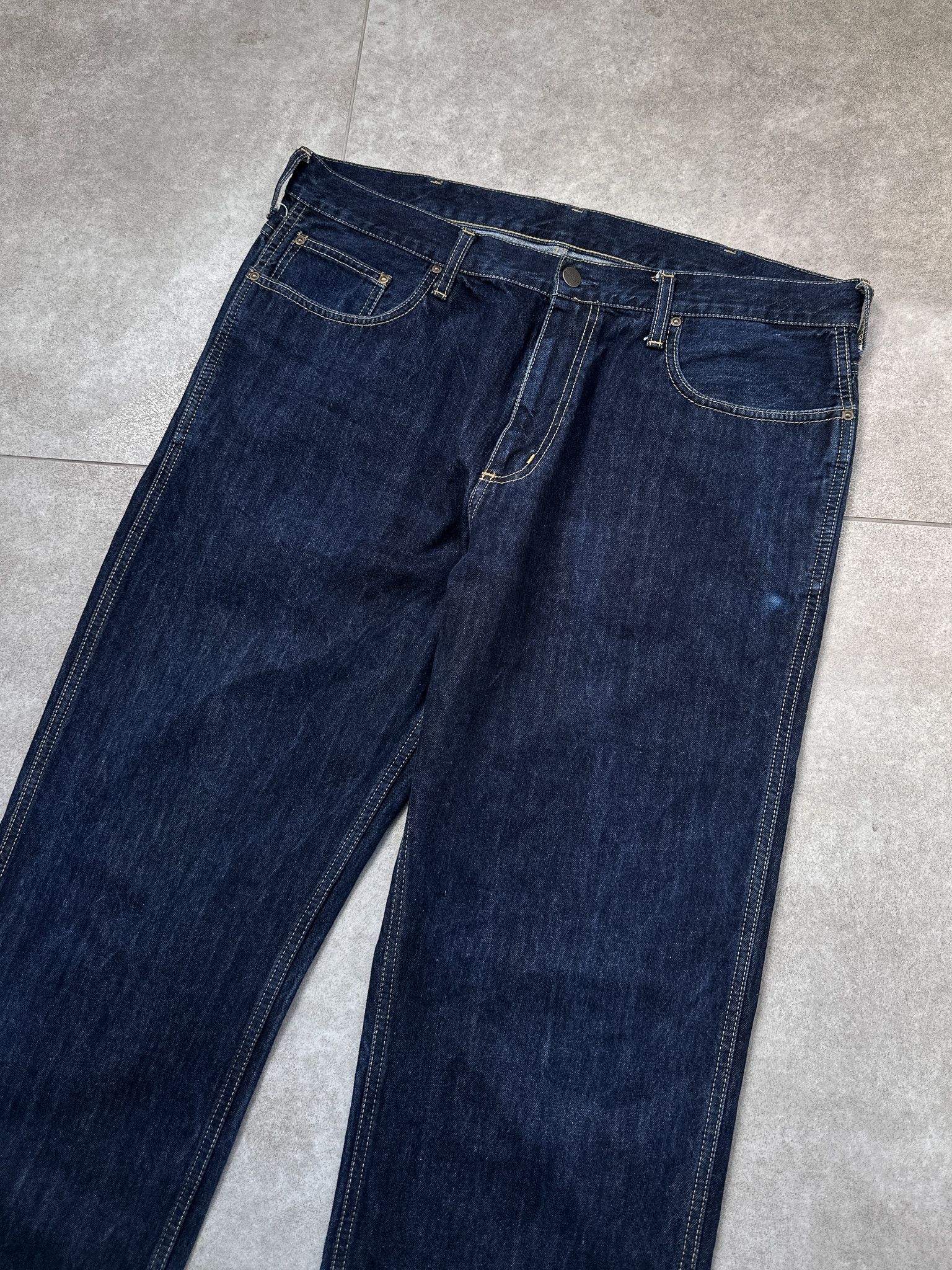 Carhartt Carhartt Indigo Blue Denim Pants Jeans Size US 36 / EU 52 - 4 Thumbnail
