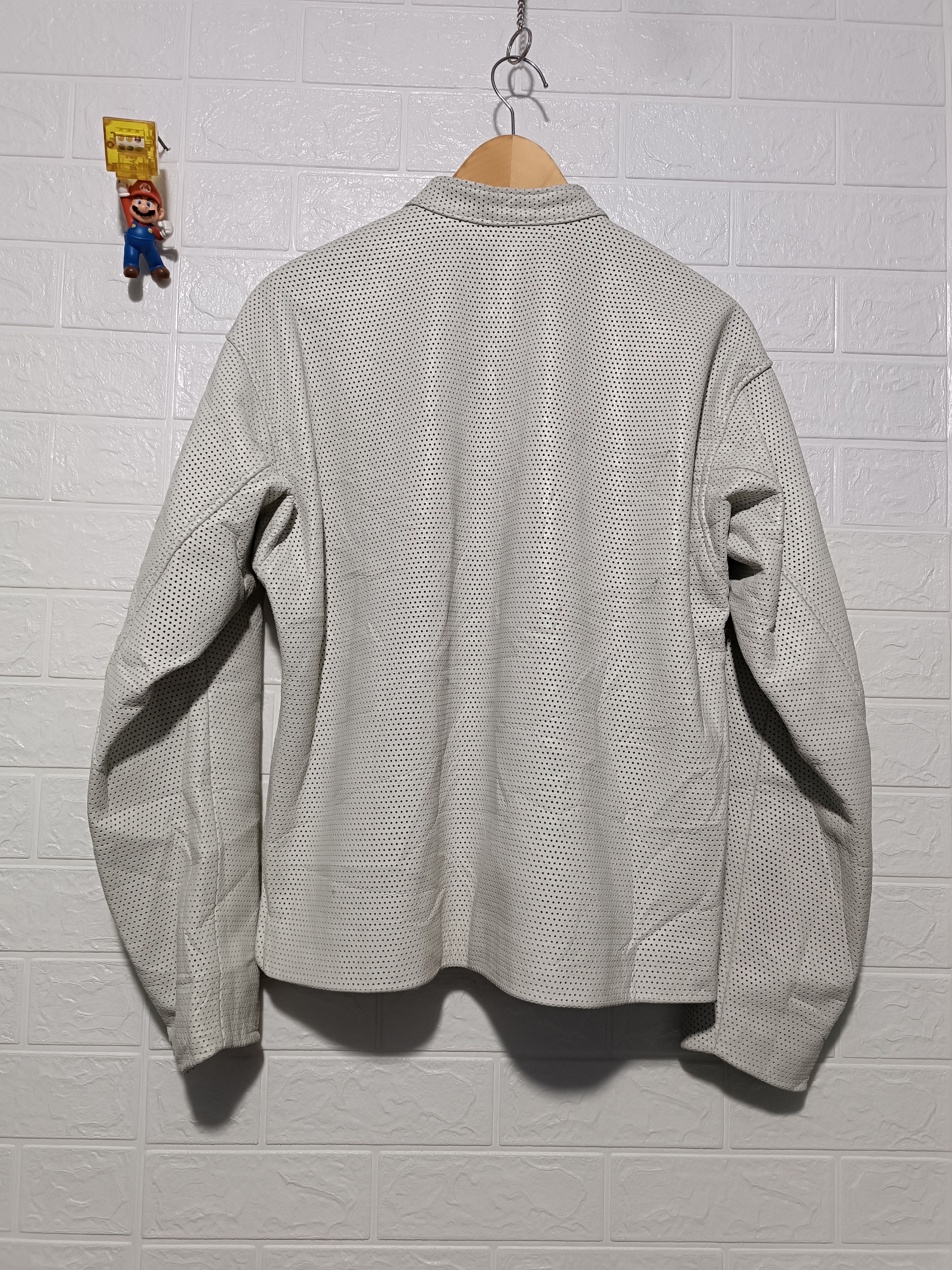 Japanese Brand Dover Club Mesh Riding Leather Half Zip Jacket Size US M / EU 48-50 / 2 - 5 Thumbnail
