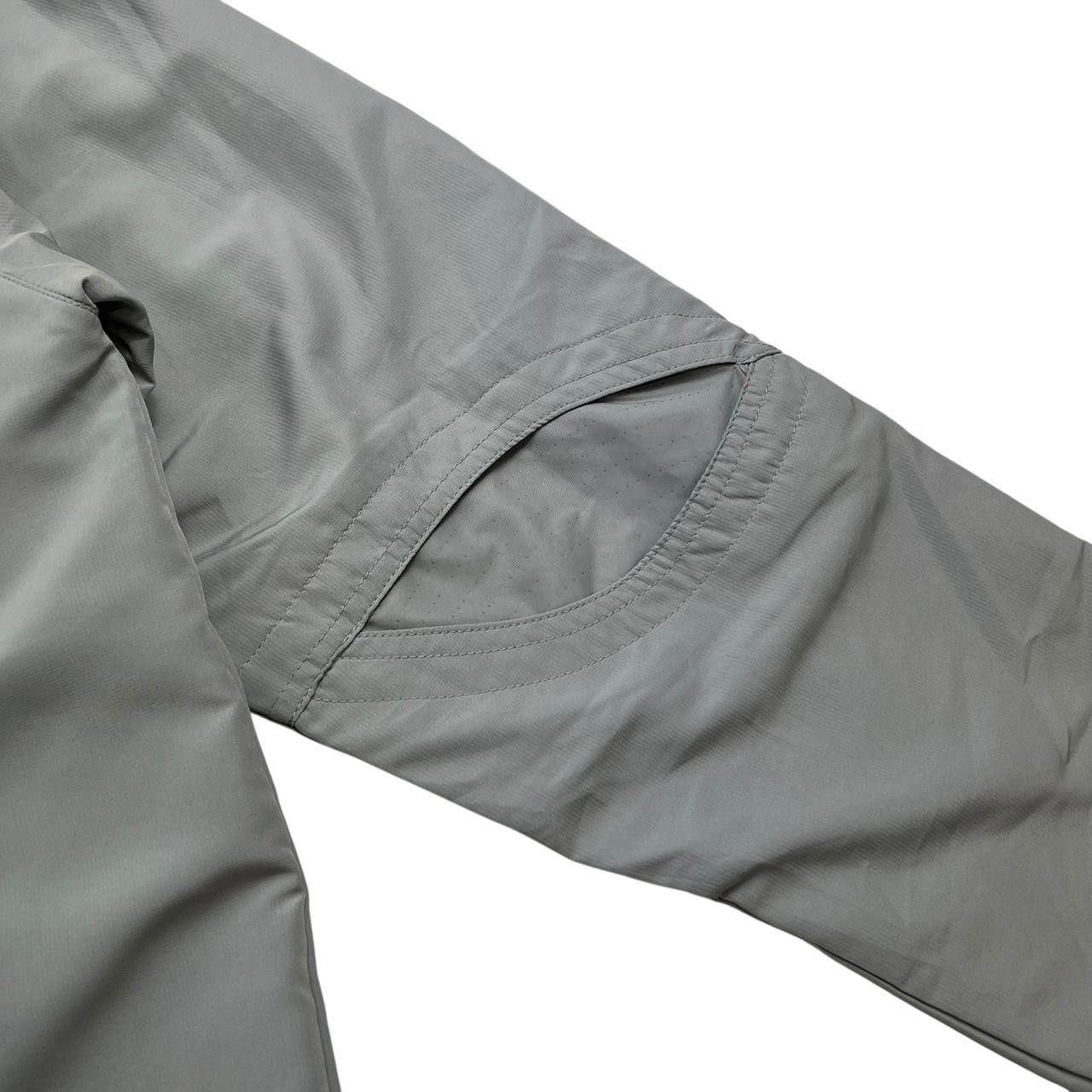Nike Vintage 2000s Nike Shox Zip Up Track Jacket Grey - Large Size US L / EU 52-54 / 3 - 6 Thumbnail