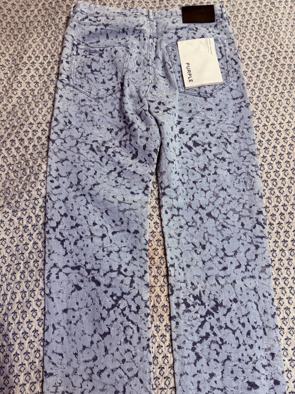Purple Brand Purple Brand PO11 leopard jacquard jeans size 34 Size US 34 / EU 50 - 2 Thumbnail