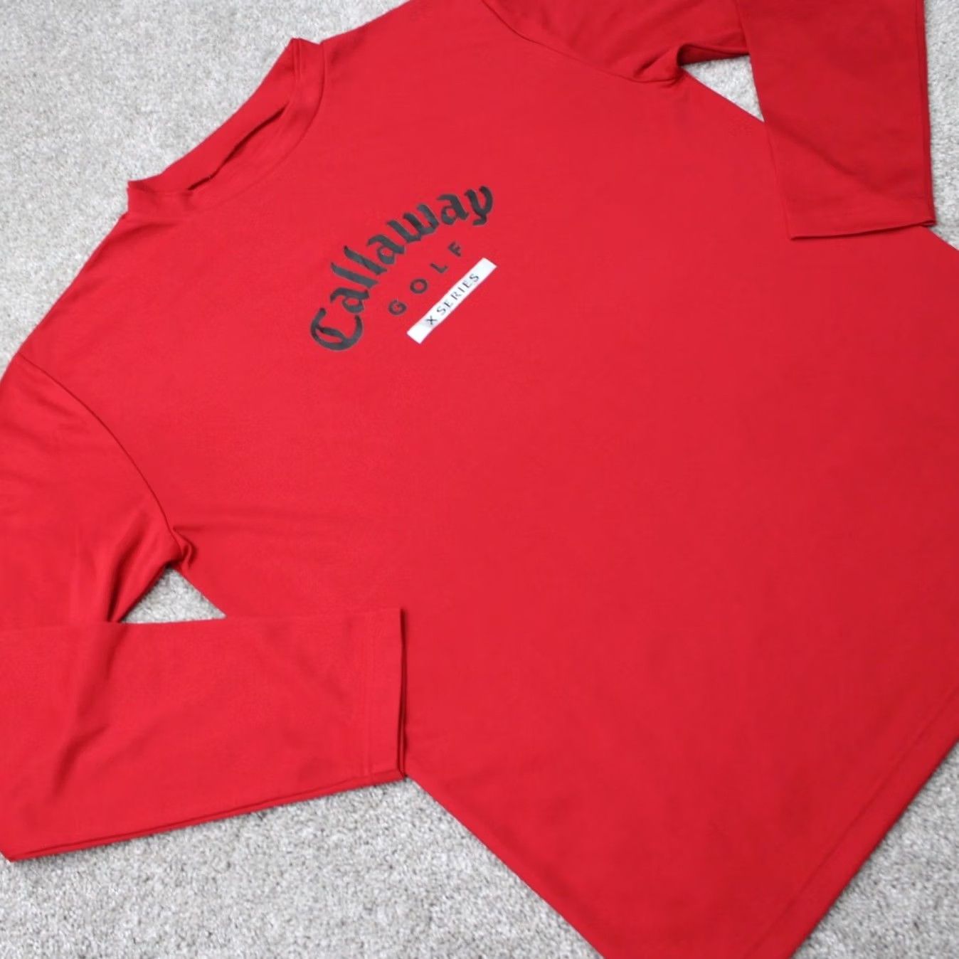 Callaway Callaway X-Series Shirt Mens Large Red 100% Polyester Long Sleeve Pullover Size US L / EU 52-54 / 3 - 7 Thumbnail