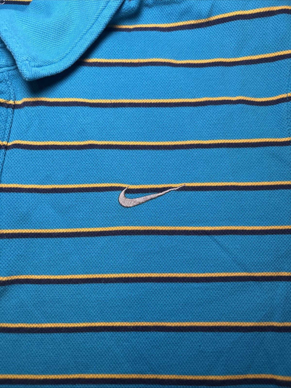 Nike Vintage Nike Athletic Dept. Polo Shirt Mens Size L Blue Size US L / EU 52-54 / 3 - 2 Thumbnail