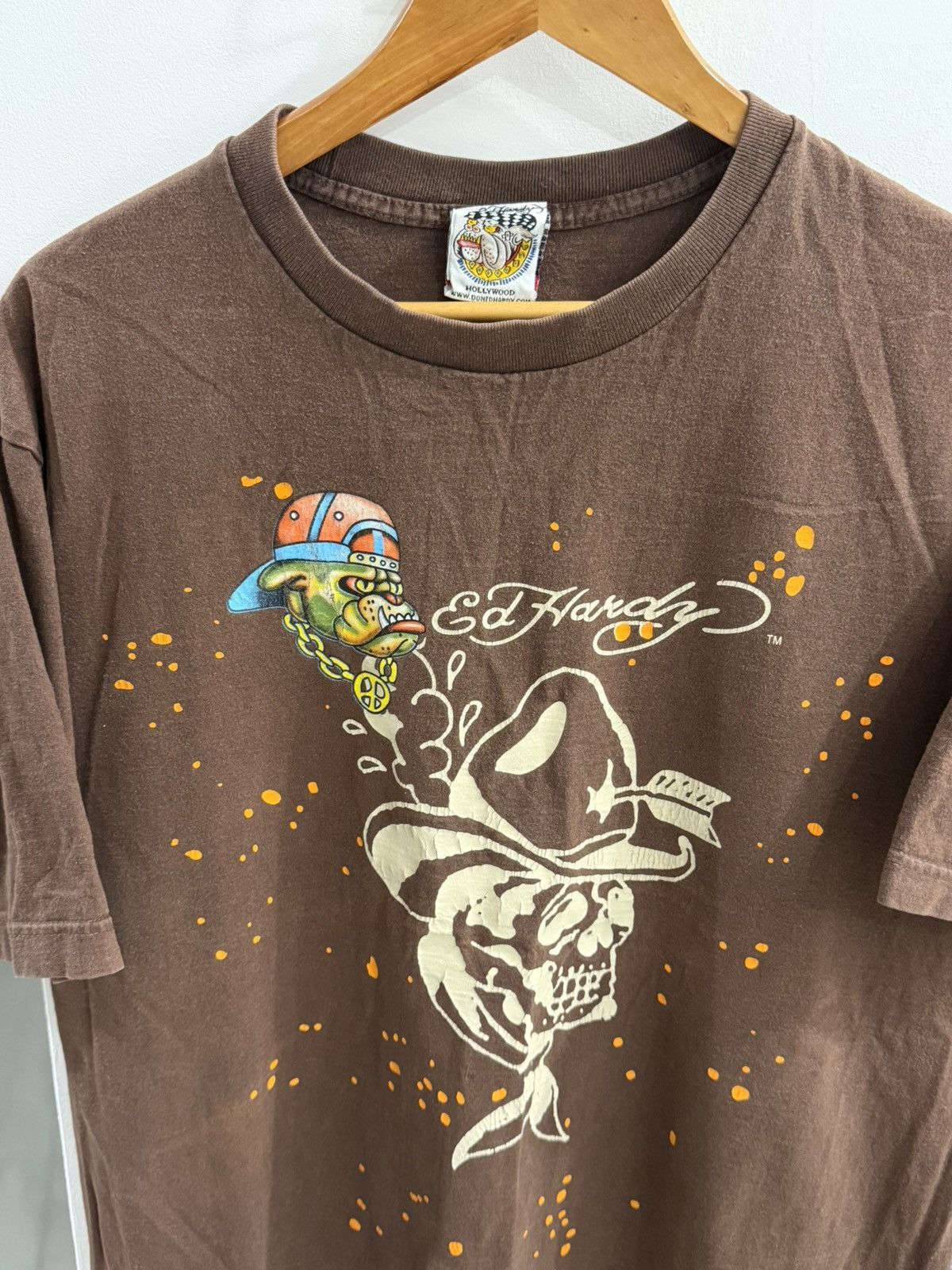 Ed Hardy Ed Hardy Vintage T-Shirt Dog Print Rare Size US L / EU 52-54 / 3 - 2 Thumbnail