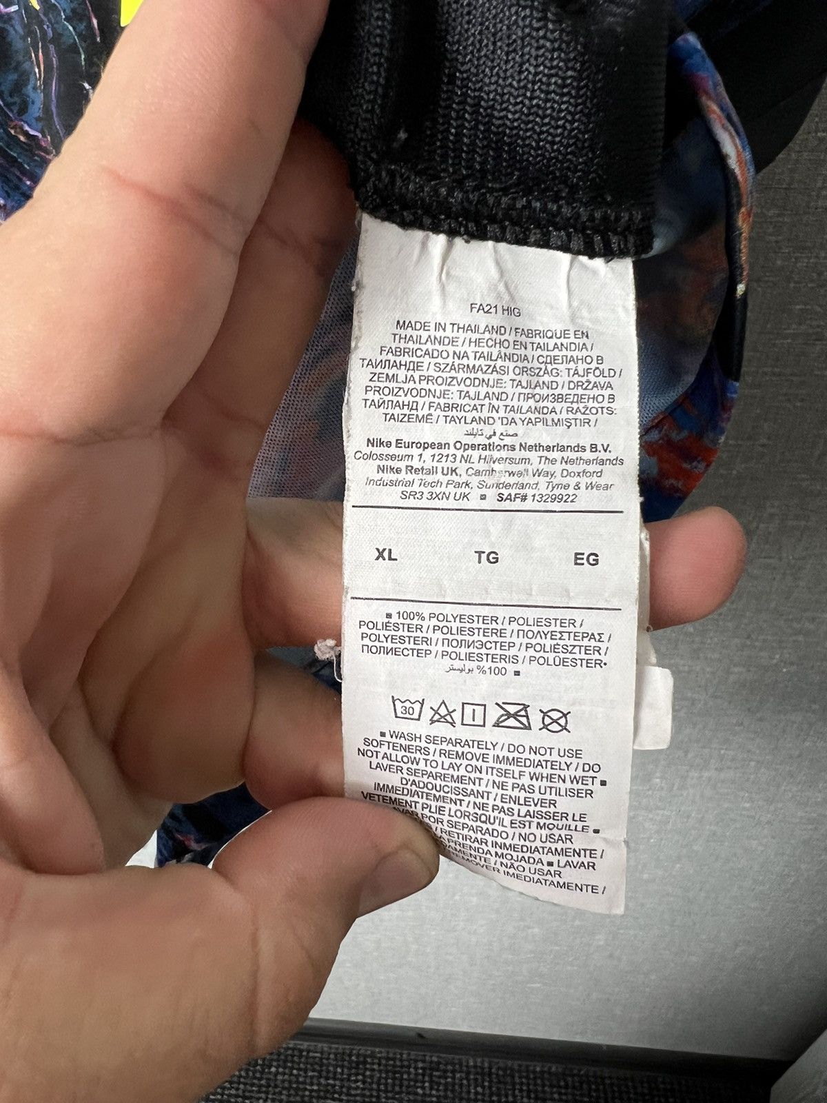 Nike Authentic Nike 2021/22 Tottenham Hotspur Spurs Away Jersey Size US XL / EU 56 / 4 - 15 Thumbnail