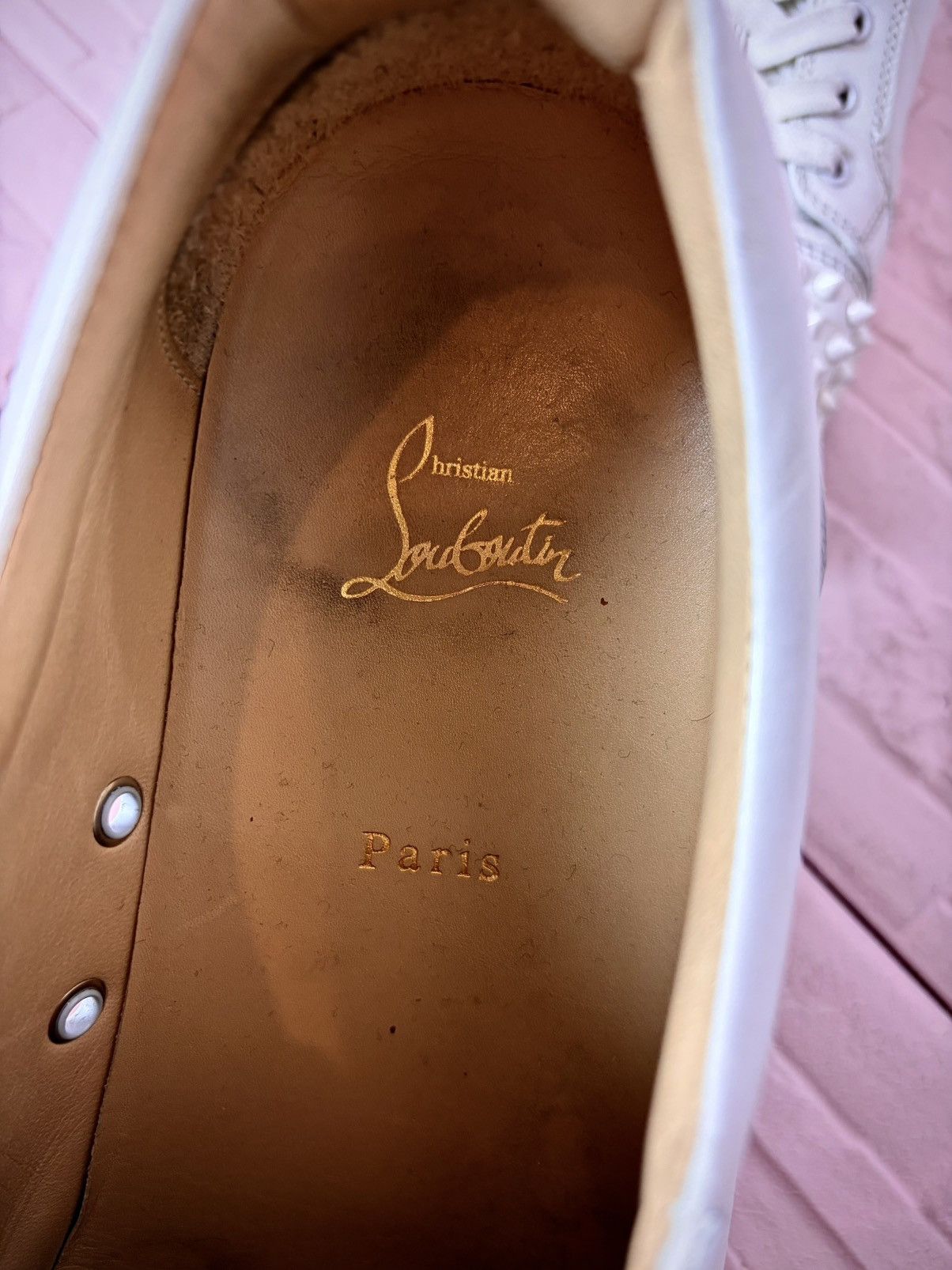 Christian Louboutin Christian louboutin spike sneaker Size US 12 / EU 45 - 5 Thumbnail