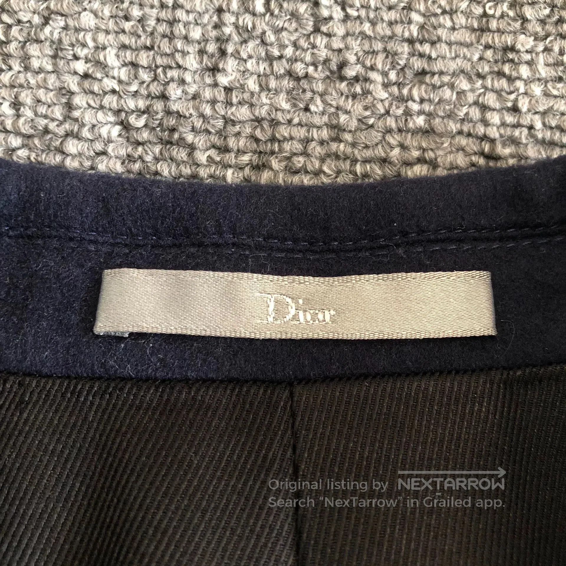 Dior Dior Homme 18FW Royal Blue Wool Coat. Size US S / EU 44-46 / 1 - 6 Thumbnail