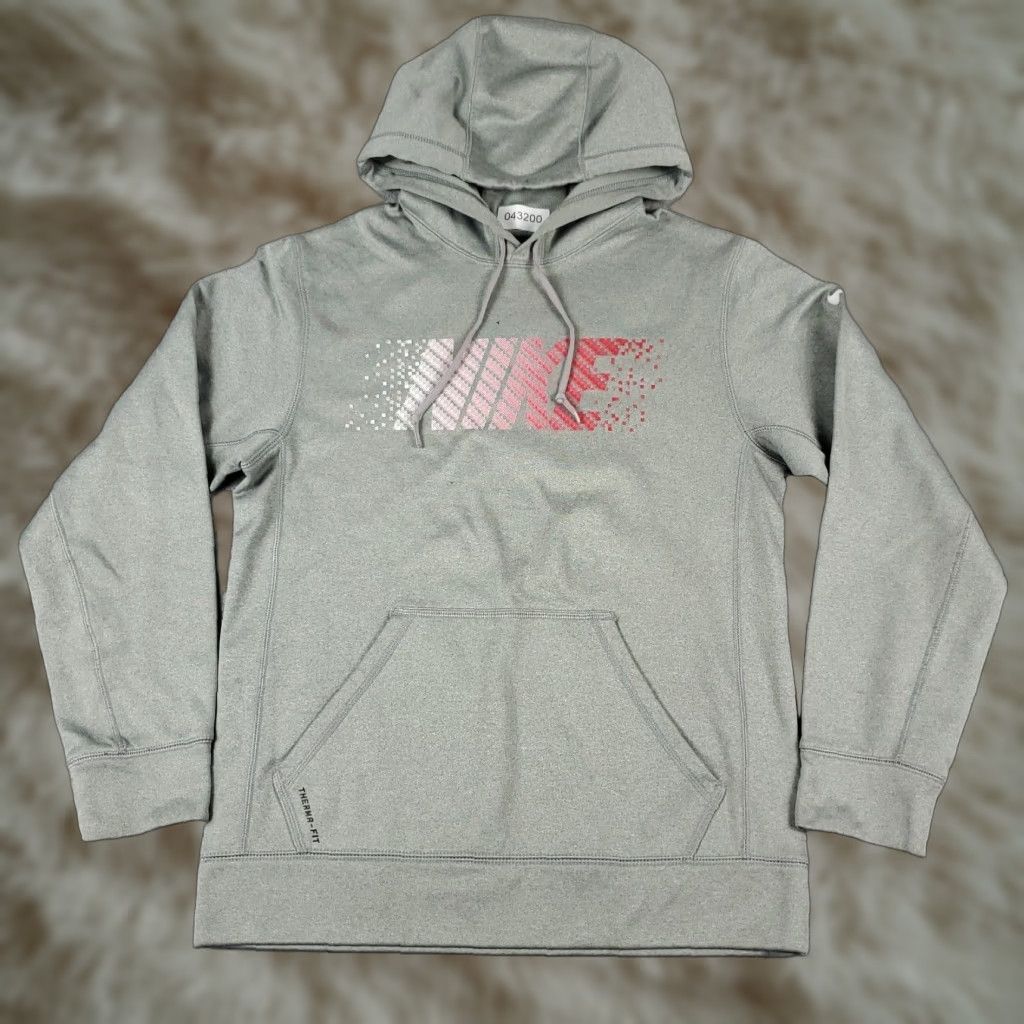 Nike Nike Hoodie Mens Small Gray Pullover Swoosh Casual Sweatshirt Size US S / EU 44-46 / 1 - 1 Thumbnail