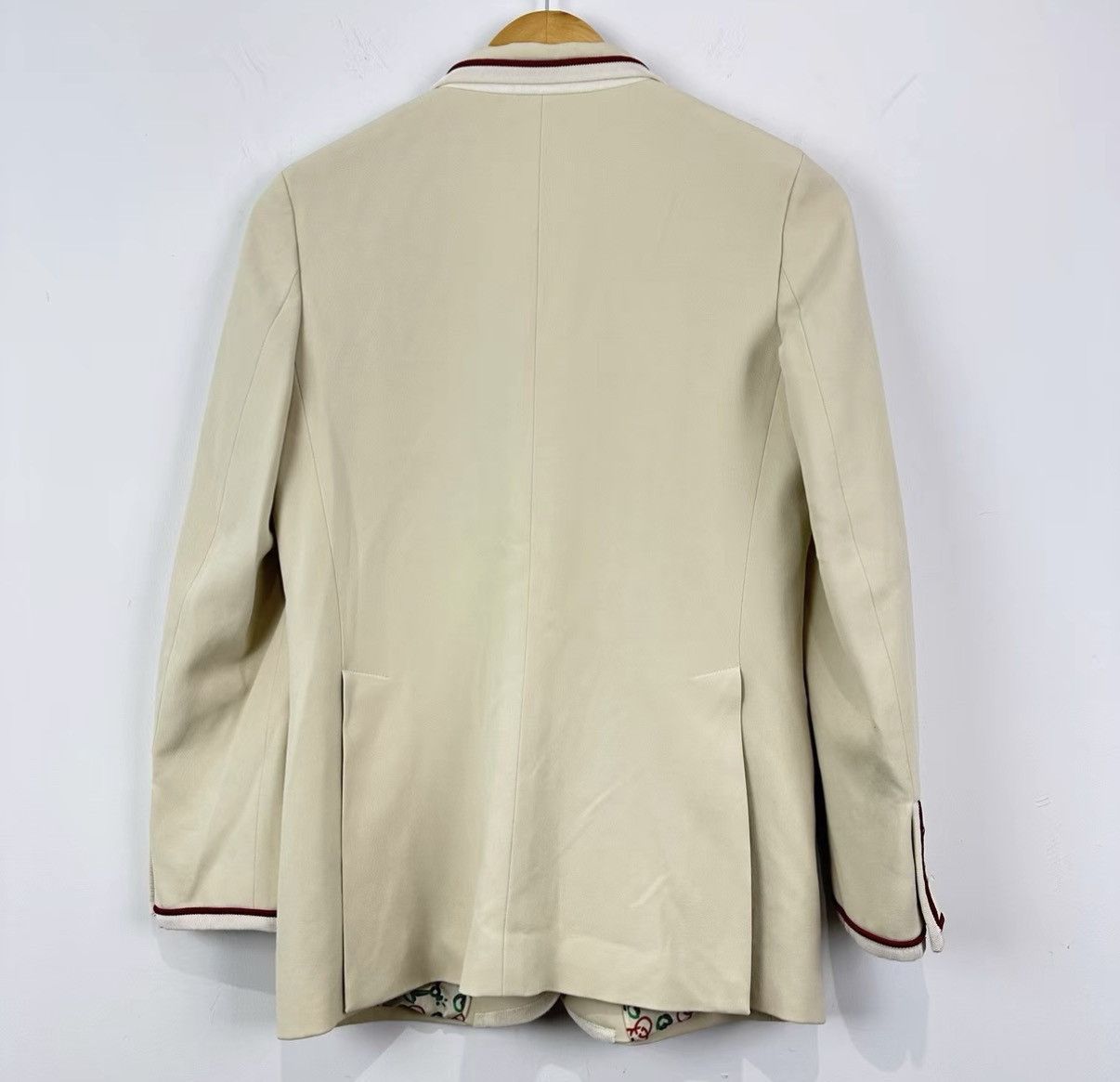 Gucci Gucci Blazer with Gold Buckle Printed Lining J42 Size M / US 6-8 / IT 42-44 - 2 Thumbnail