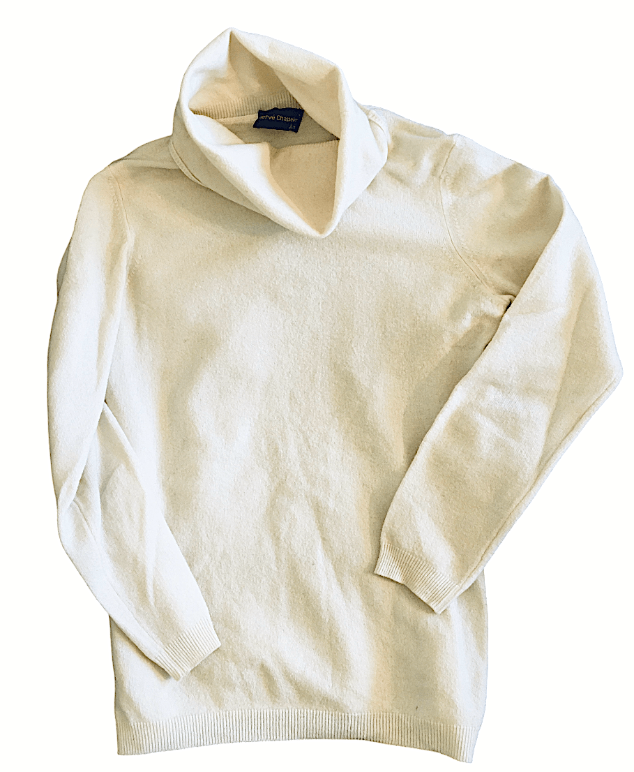 Other Vintage Hervé Chapelier Turtleneck Sweater Size S / US 4 / IT 40 - 2 Thumbnail