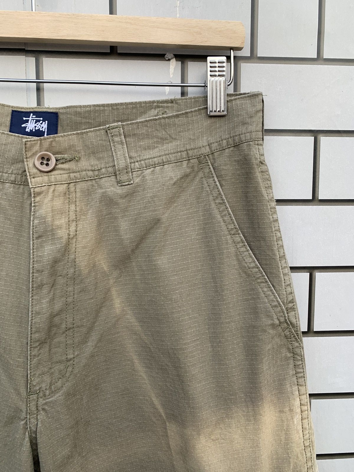 Stussy Vintage Stussy Sun Faded Shorts Pants Size US 30 / EU 46 - 3 Thumbnail