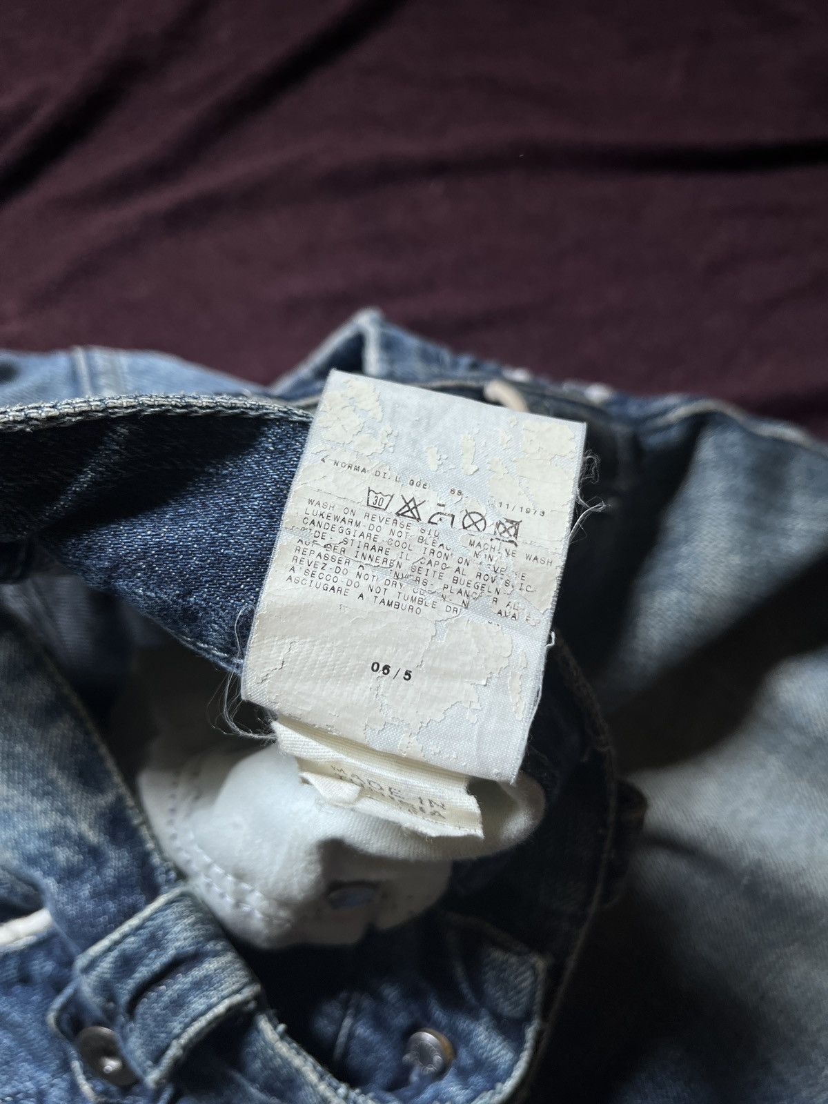 Dolce & Gabbana 1990s Dolce Gabbana Power Jeans Size US 32 / EU 48 - 11 Thumbnail