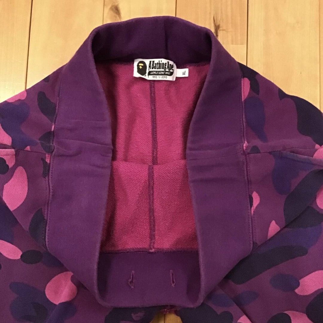 Bape BAPE Purple camo sweat pants a bathing ape ★size XL Size US 36 / EU 52 - 5 Thumbnail
