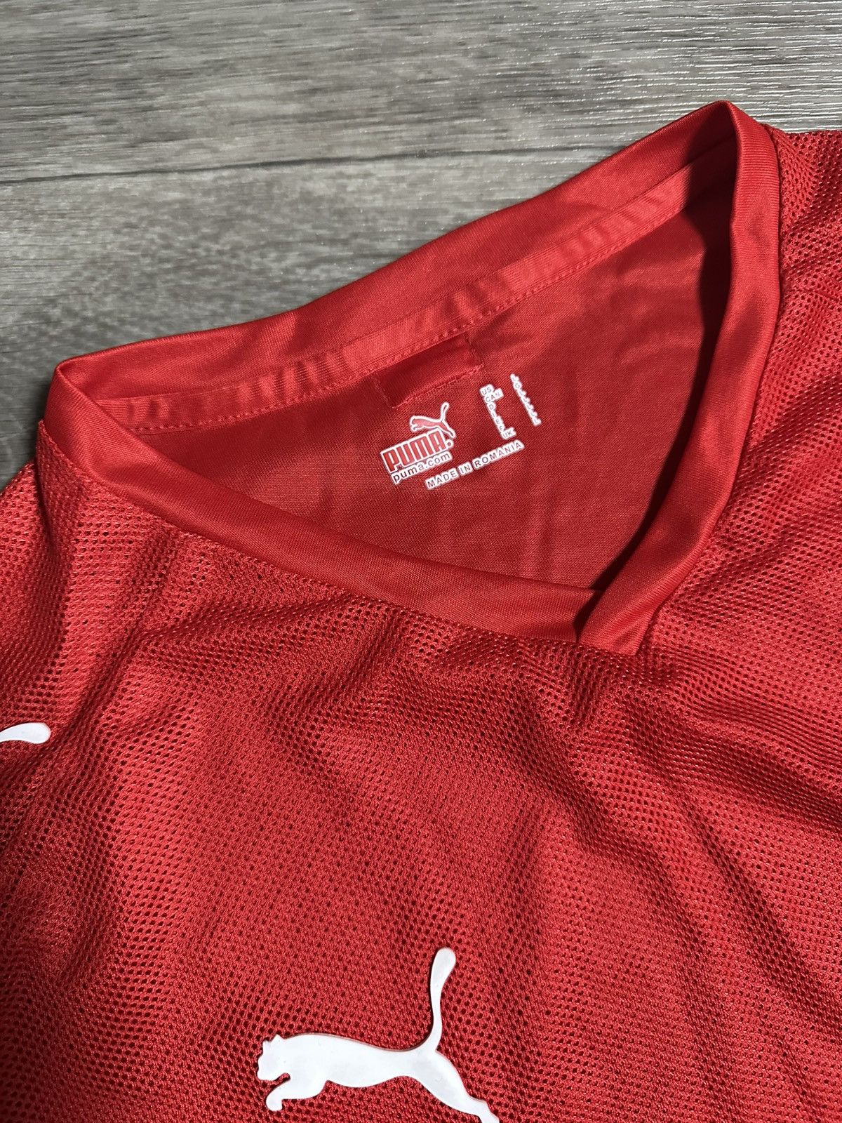 Puma 🫧 PUMA AUSTRIA TEAM JERSEY HOME ss2008/2010 RED TRIKOT Size US L / EU 52-54 / 3 - 6 Thumbnail