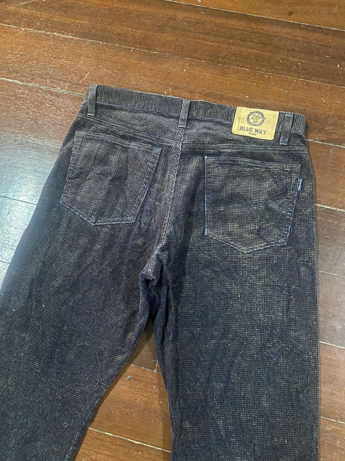 Japanese Brand Rare Made In Japan Blue Way valvet brown Size US 34 / EU 50 - 14 Thumbnail