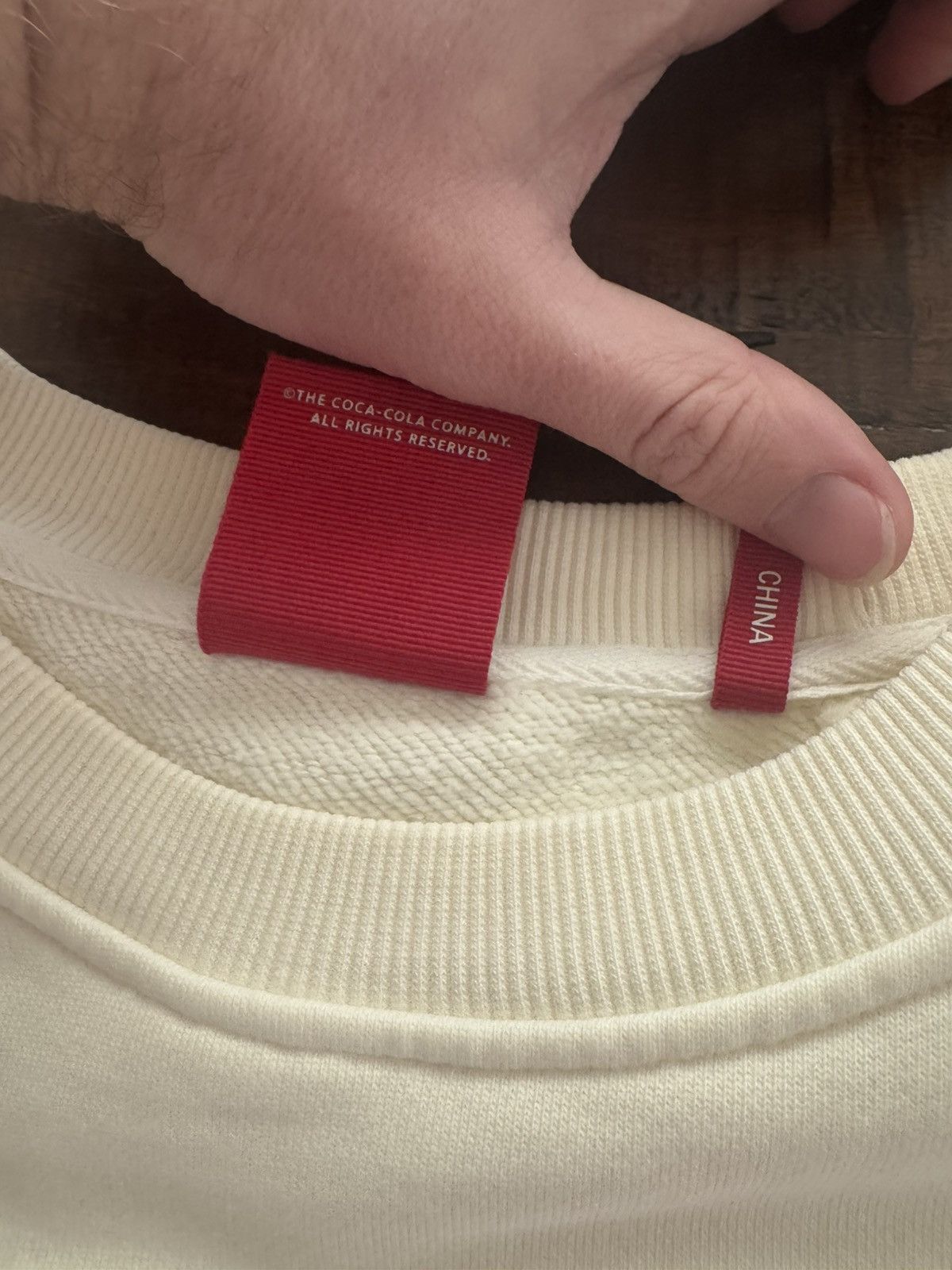 Coca Cola × Kith Kith x Coca Cola Striped Crewneck Ivory Coke XL Size US XL / EU 56 / 4 - 3 Thumbnail