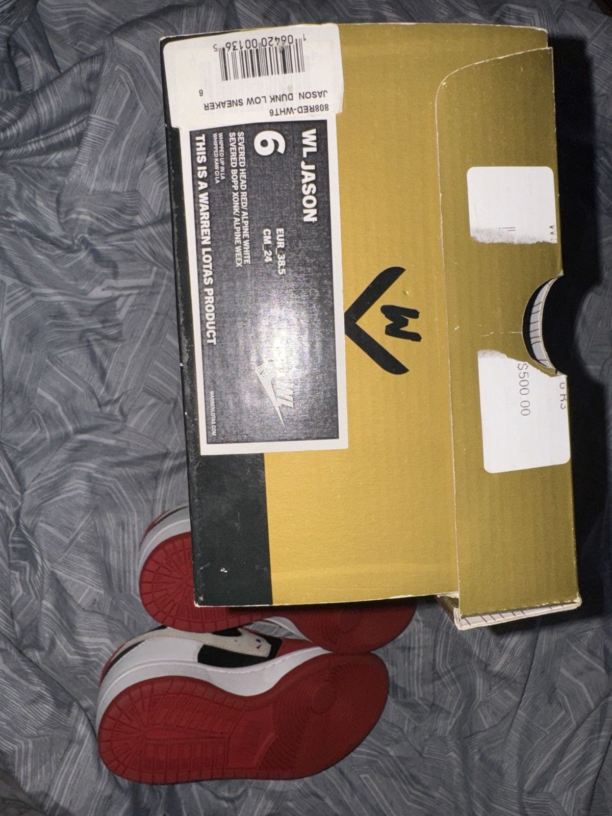 Warren Lotas Warren Lotas Jason Vorhees Dunk Low Size US 6 / EU 39 - 6 Thumbnail