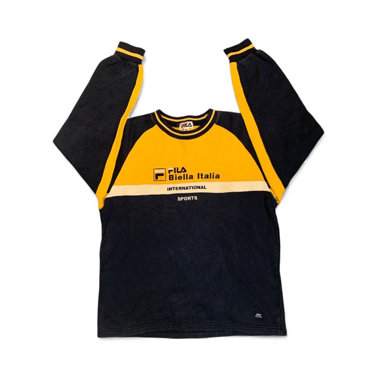 Fila Rare Design Fila Biella Italia International Sports Sweater Size M / US 6-8 / IT 42-44 - 3 Thumbnail