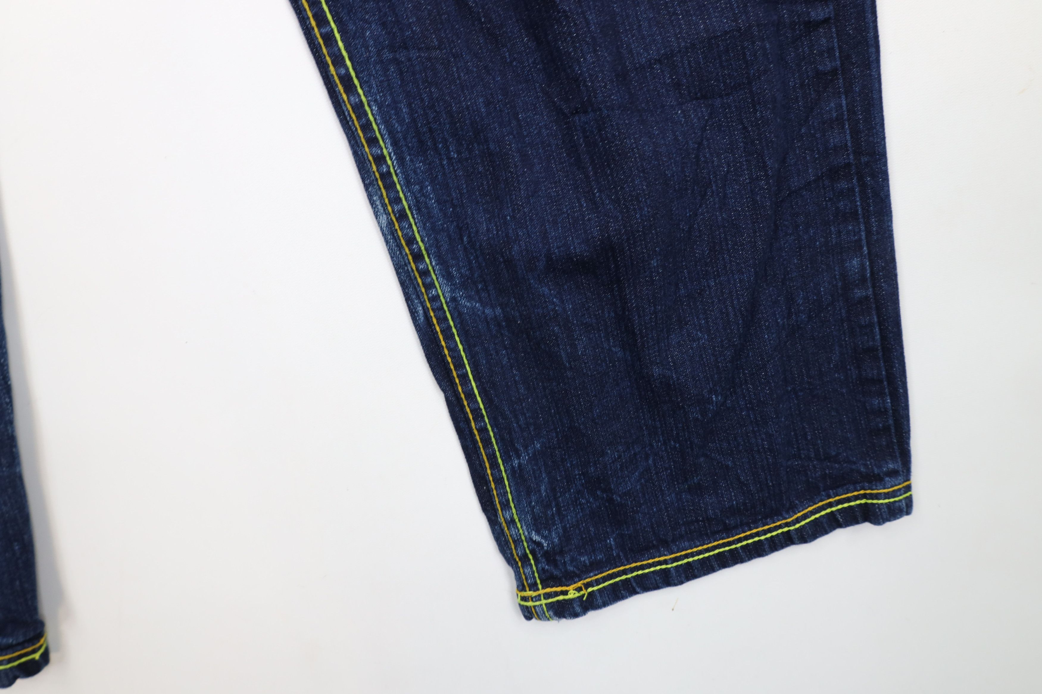 Vintage Vintage 90s Y2K Streetwear Fit Wide Leg Denim Jeans Blue Size US 36 / EU 52 - 5 Thumbnail