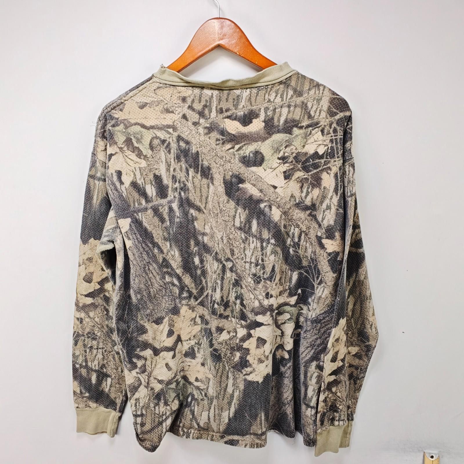 Realtree Vintage 90s Real Tree Camo Long Sleeve Shirt XL Size US XL / EU 56 / 4 - 9 Thumbnail