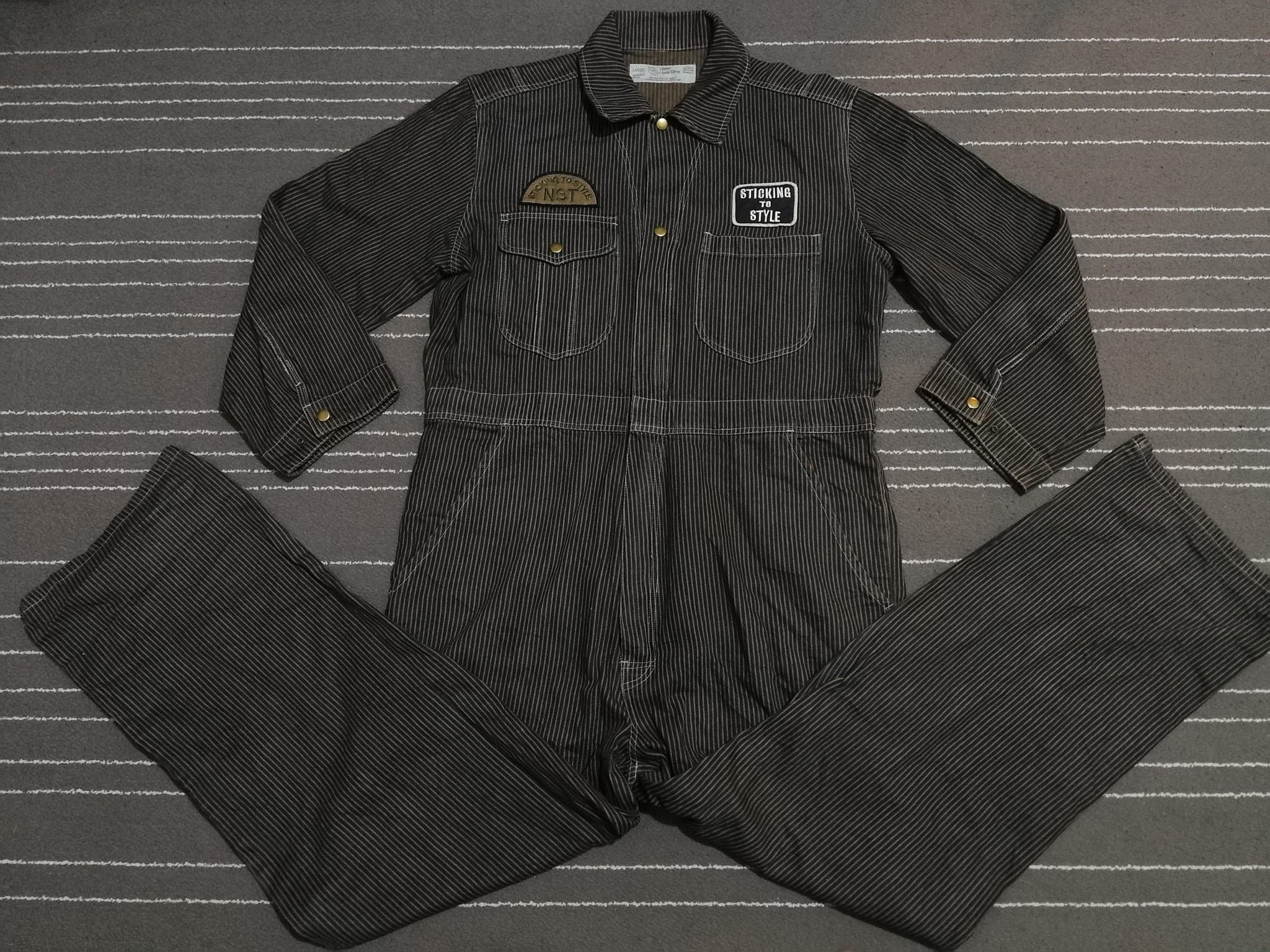 image of Workers Nst Never Seen Thing Coverall Hickory W36-40, Men's (Size 35)
