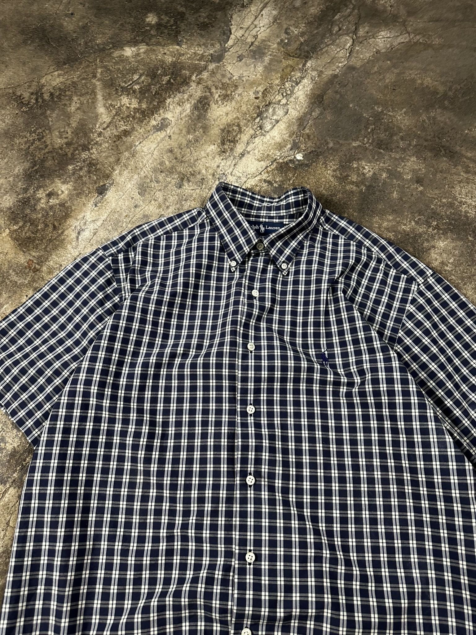 Ralph Lauren Vintage Ralph Lauren Checked Button Up Shirt Size US L / EU 52-54 / 3 - 2 Thumbnail