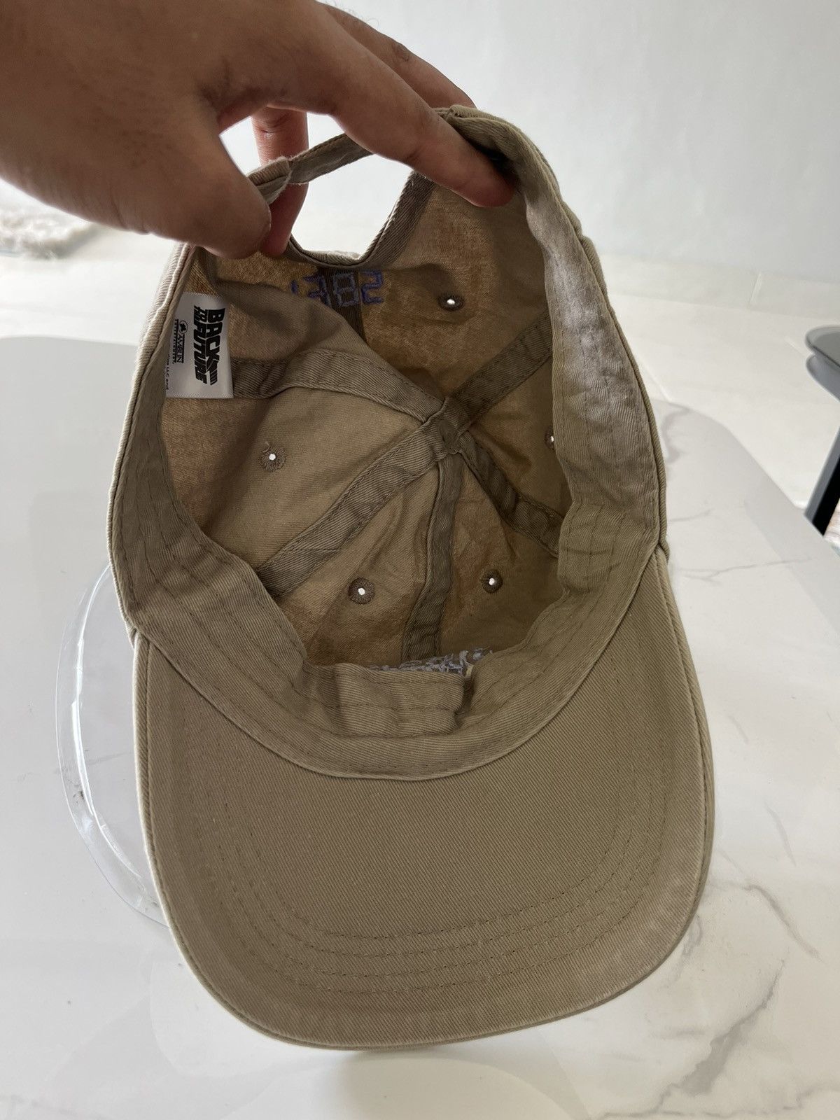Vintage VINTAGE BACK TO THE FUTURE MOVIE ADJUSTABLE HAT Size ONE SIZE - 10 Thumbnail