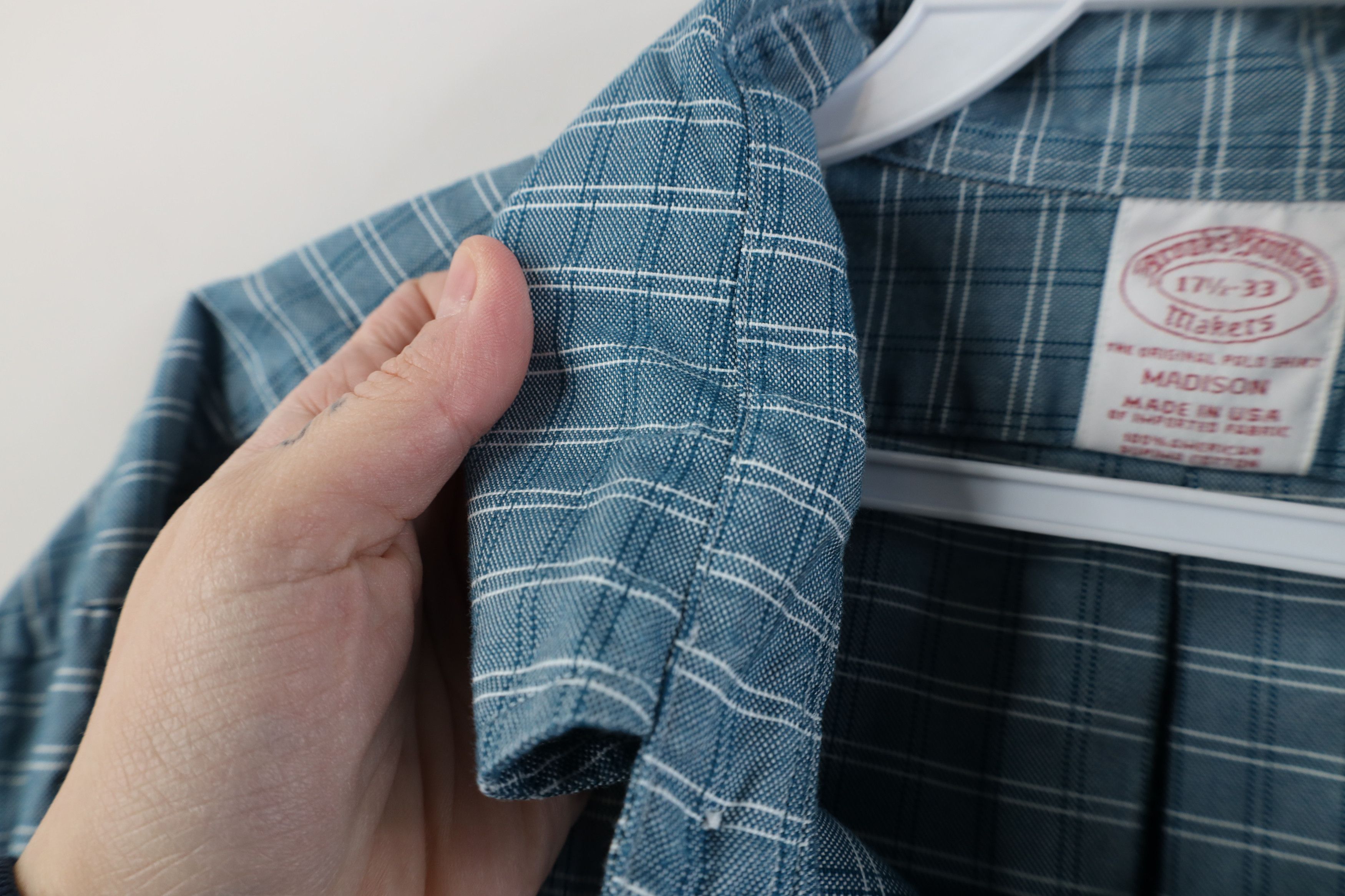 Brooks Brothers Vintage 90s Brooks Brothers Button Down Shirt Plaid USA Size US M / EU 48-50 / 2 - 6 Thumbnail