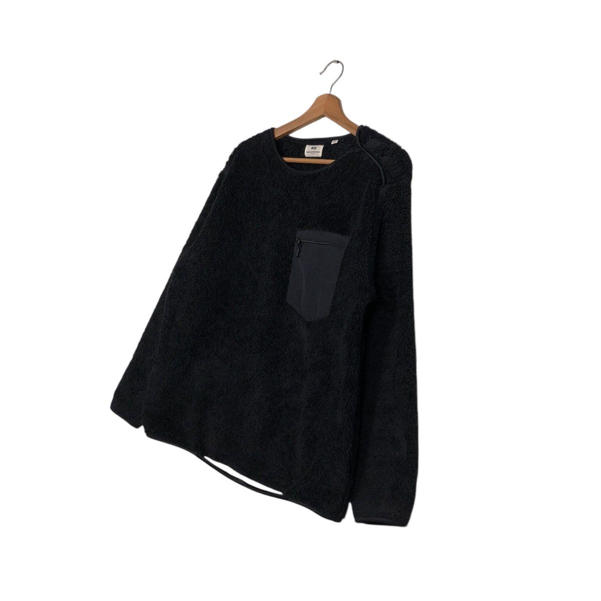Engineered Garments 🔥RICH BLACK VINTAGE FLEECE SWEATSHIRT ENGINEERED GARMENTS JP Size US M / EU 48-50 / 2 - 3 Thumbnail