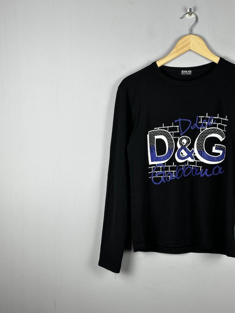 Dolce & Gabbana Vintage Y2K Dolce&Gabbana Longsleeve big logo size s Size S / US 4 / IT 40 - 2 Thumbnail