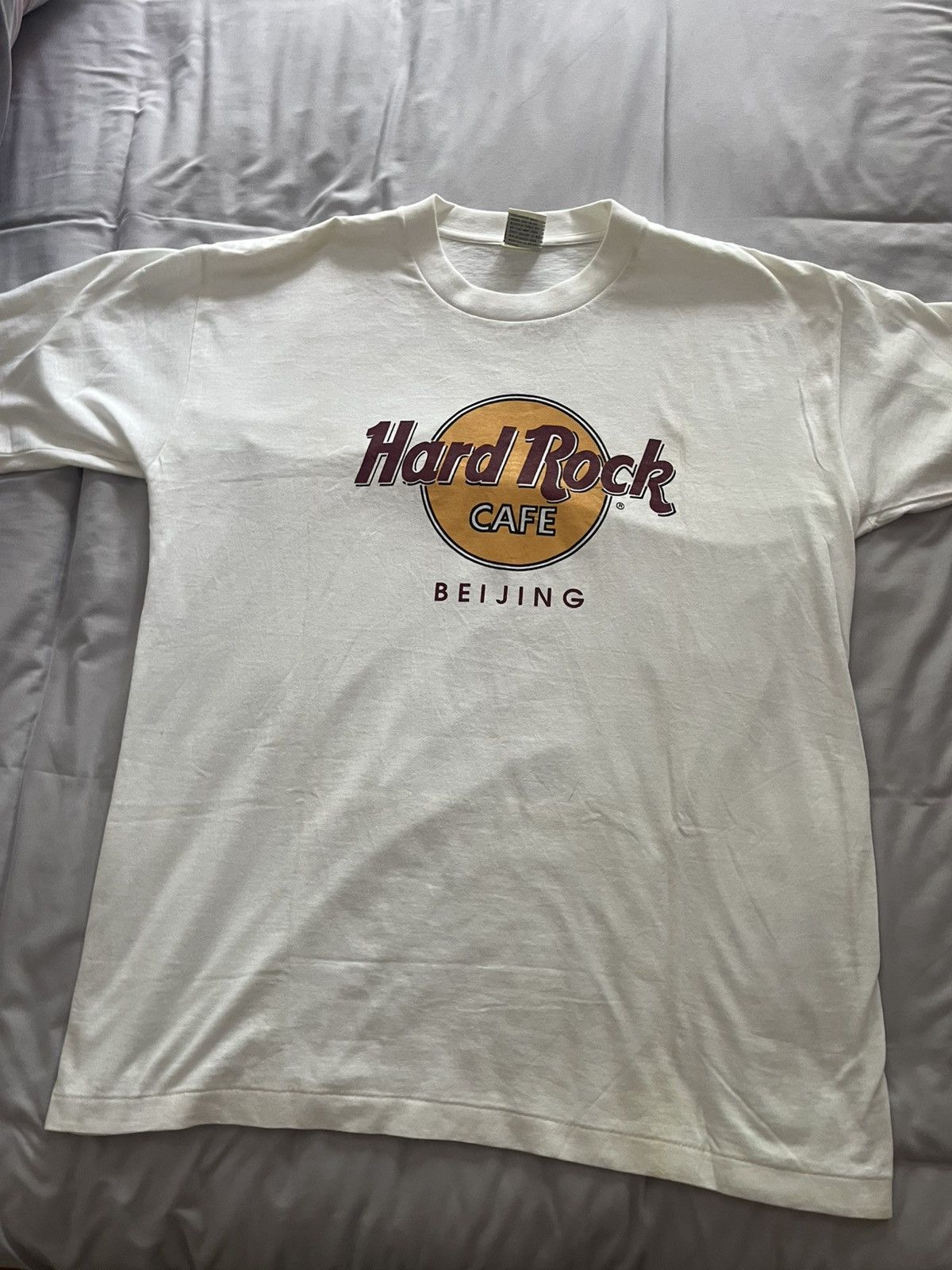 Hard Rock Cafe Hard Rock Cafe Beijing Vintage Shirt Size US XL / EU 56 / 4 - 1 Thumbnail