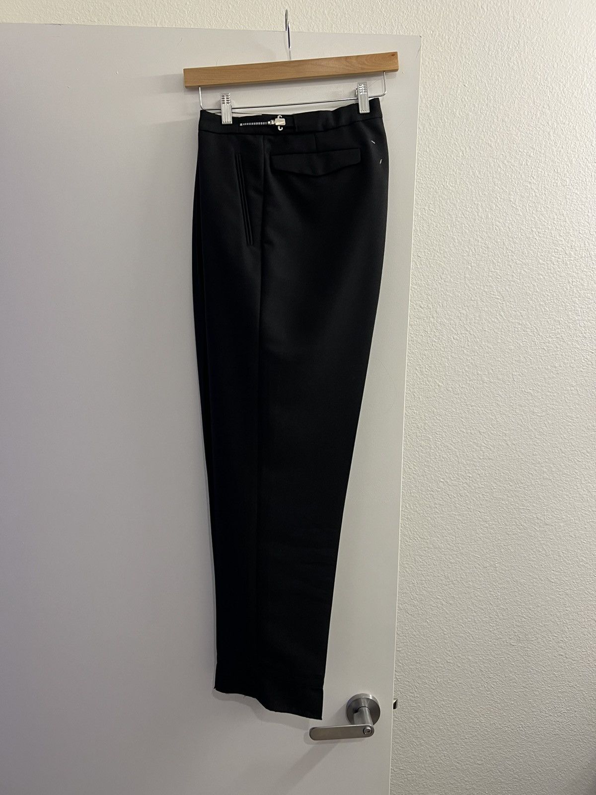 Maison Margiela Maison Margiela Cropped Mohair Pants Size US 32 / EU 48 - 2 Thumbnail