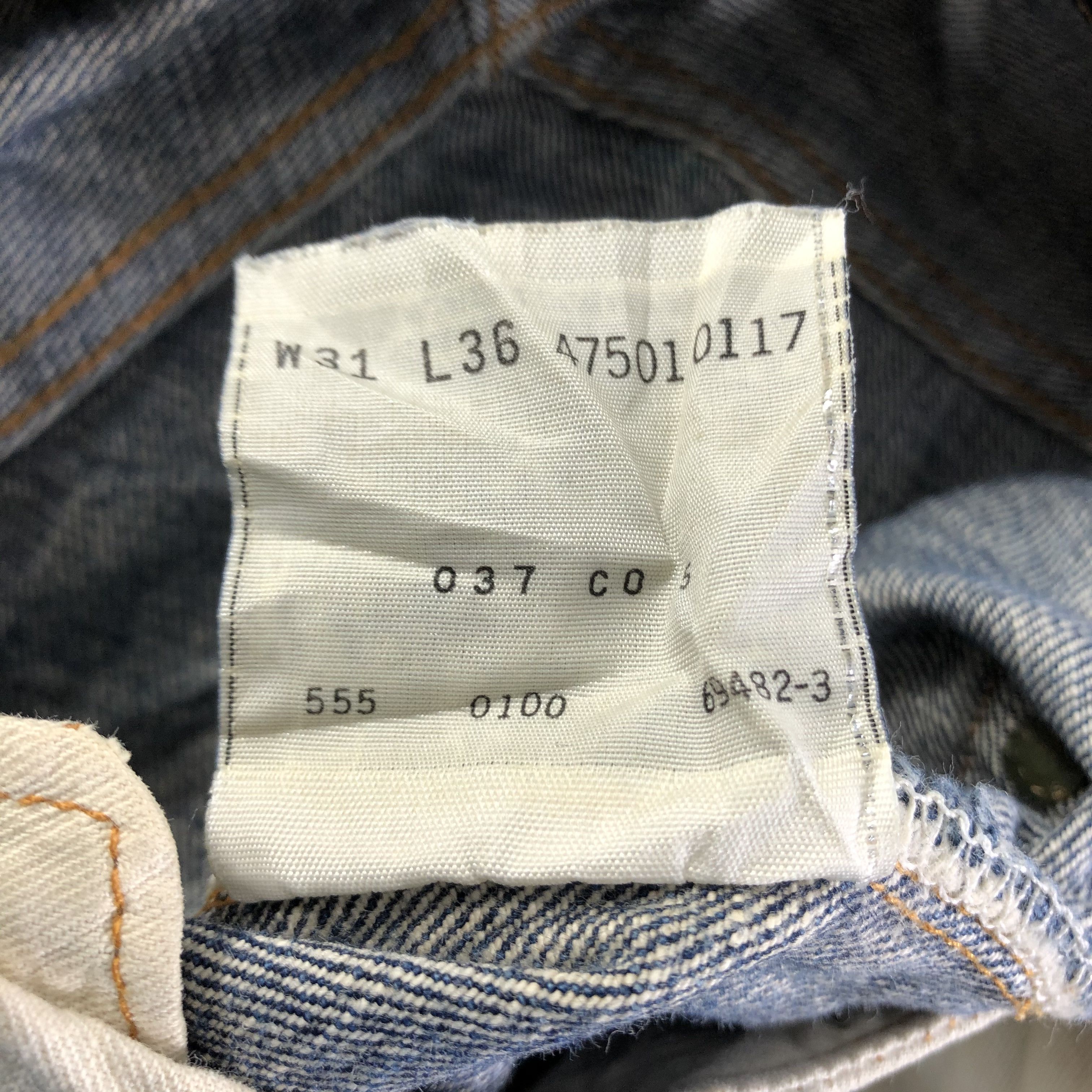 Levi's Vintage Levis 501 Redline Jeans-J3791 Size US 28 / EU 44 - 11 Thumbnail