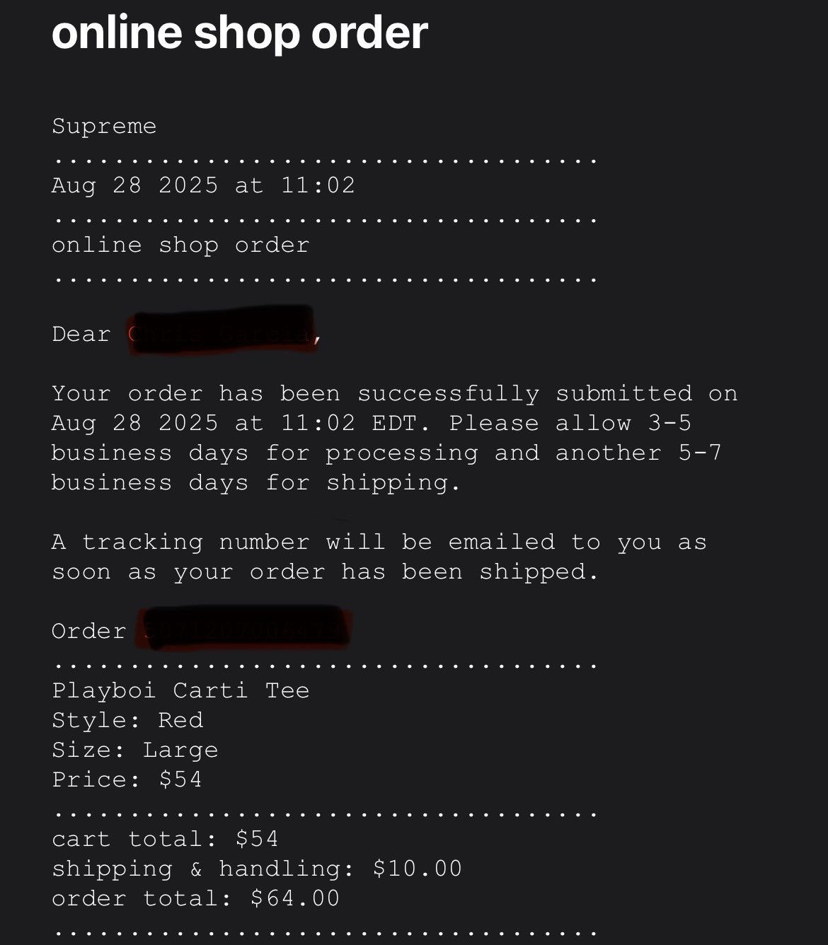 Playboy × Supreme Supreme PlayBoi Carti Size US L / EU 52-54 / 3 - 2 Thumbnail