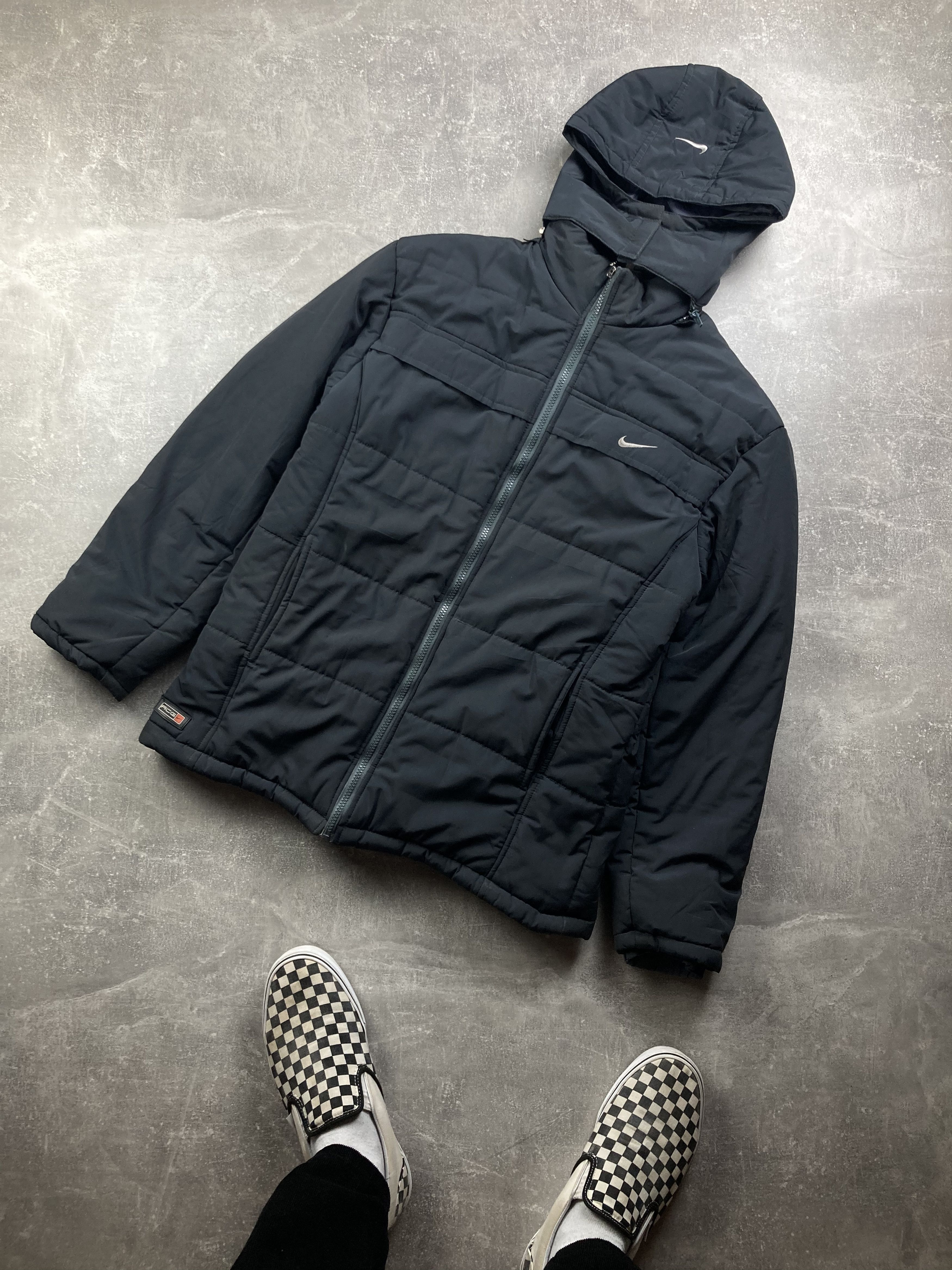 Nike ACG Nike ACG womens 2 swosh black puffer jacket Size L / US 10 / IT 46 - 1 Thumbnail