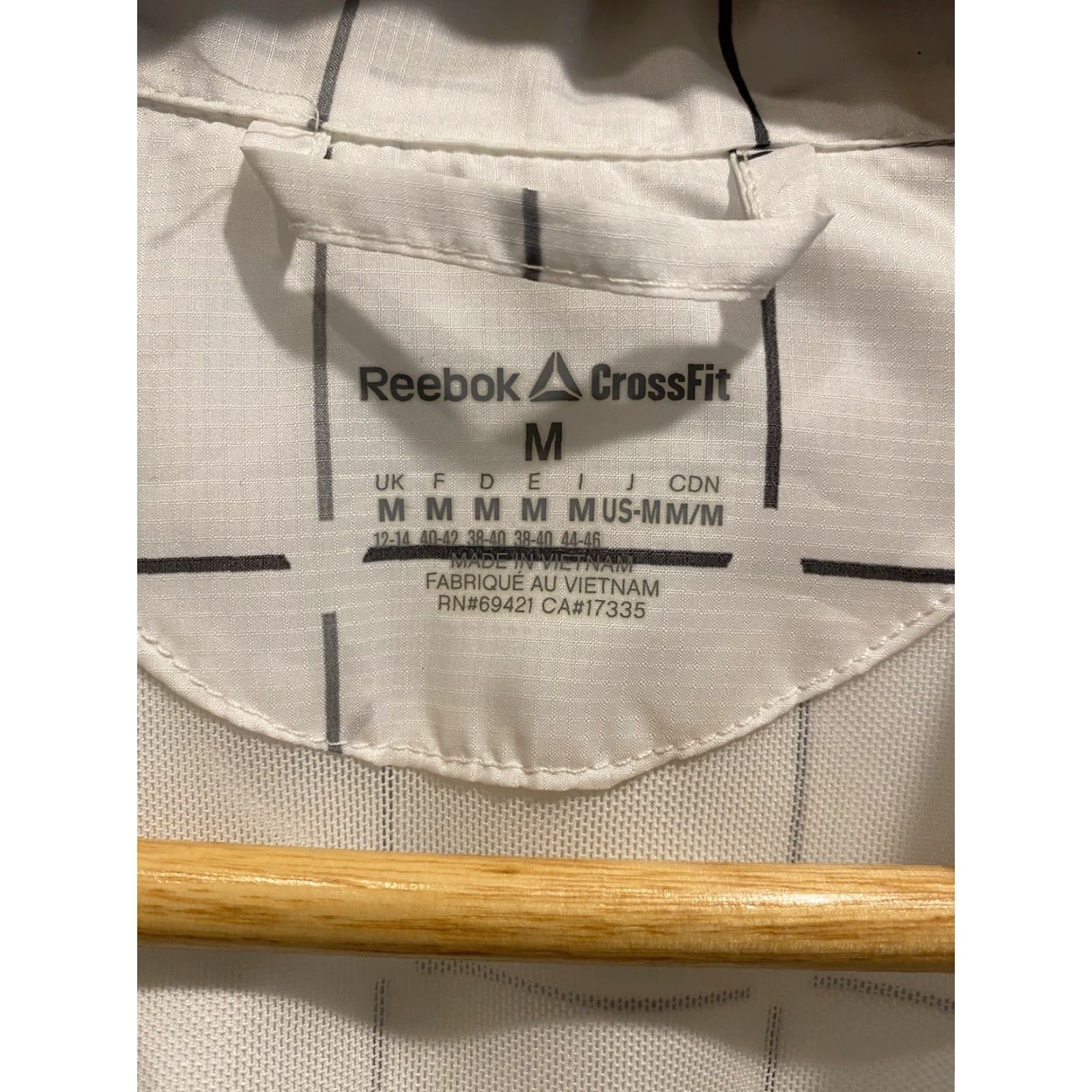 Reebok Womens Reebok CrossFit Full Zip Windbreaker Jacket M Multicolor Activewear Size M Women’s Running Workout Size M / US 6-8 / IT 42-44 - 5 Thumbnail